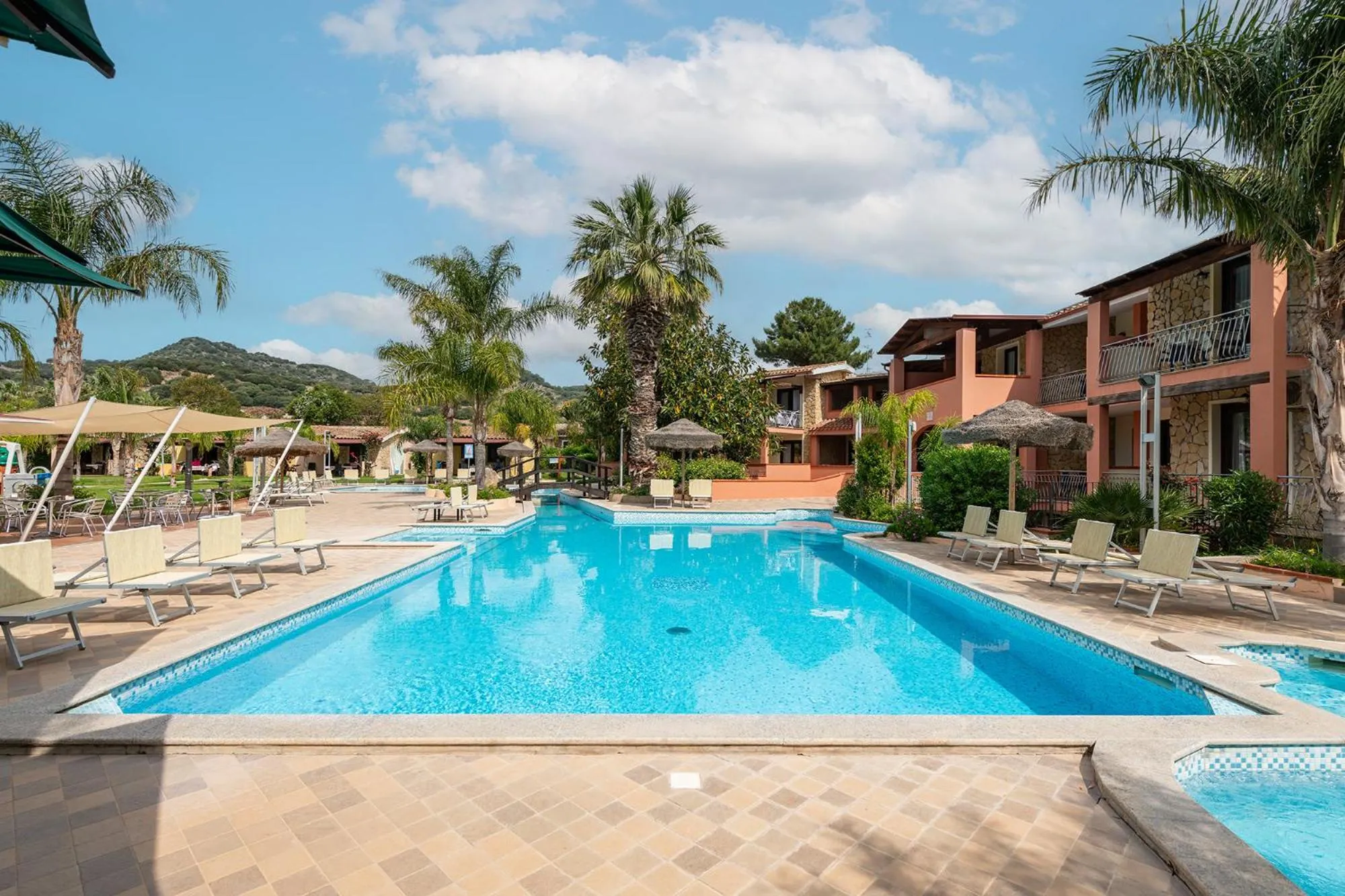 Pool view in Green Village Resort