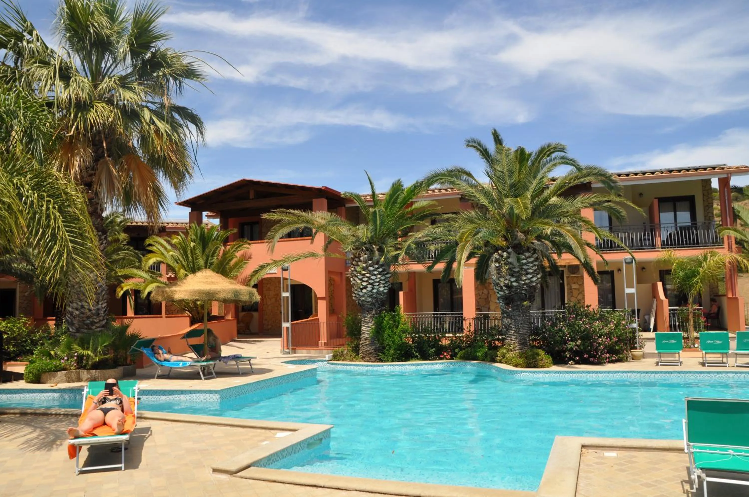 Pool view in Green Village Resort