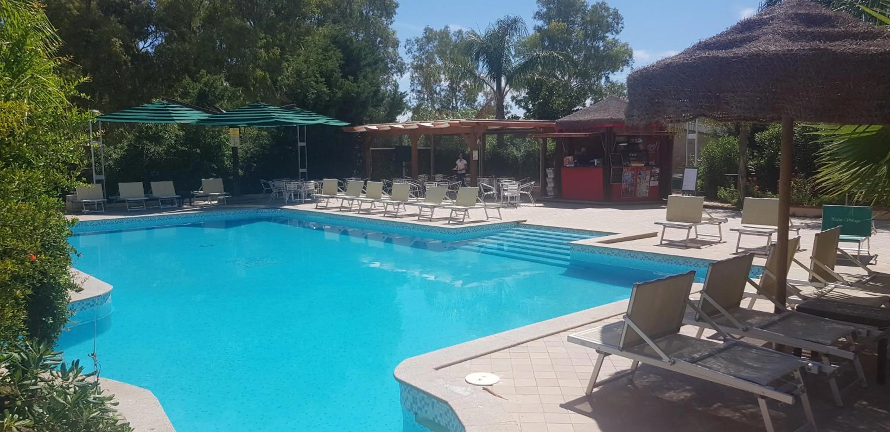 Swimming pool in Green Village Resort