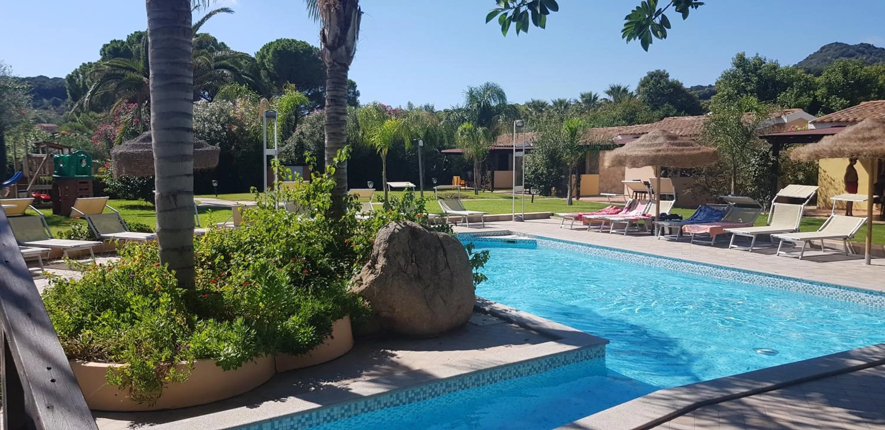 Swimming pool in Green Village Resort