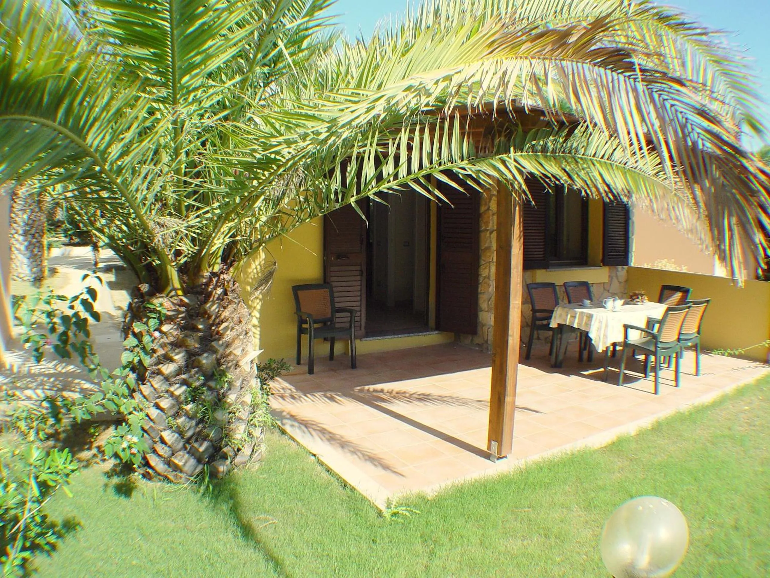 Patio in Green Village Resort