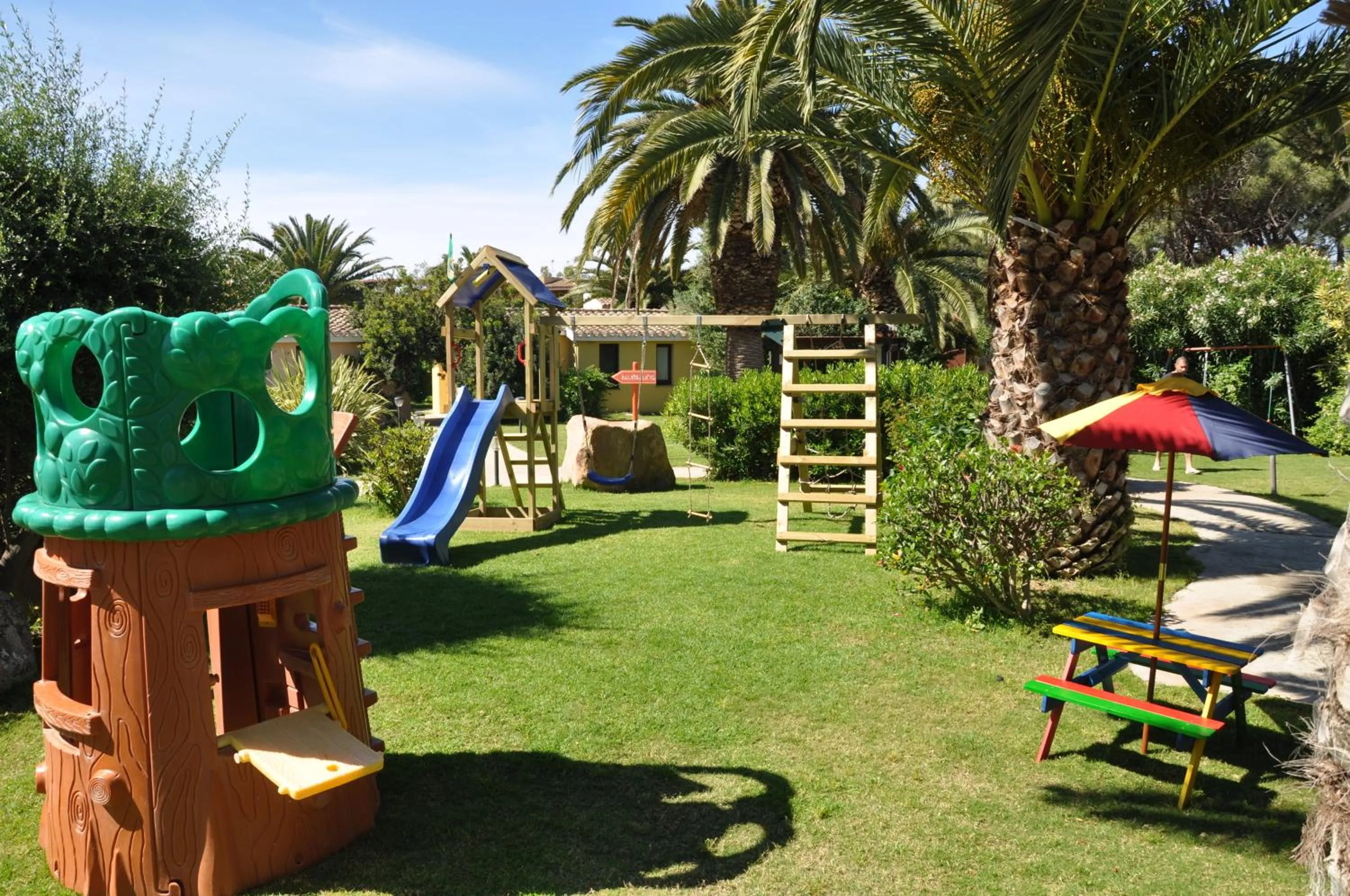 Children play ground in Green Village Resort