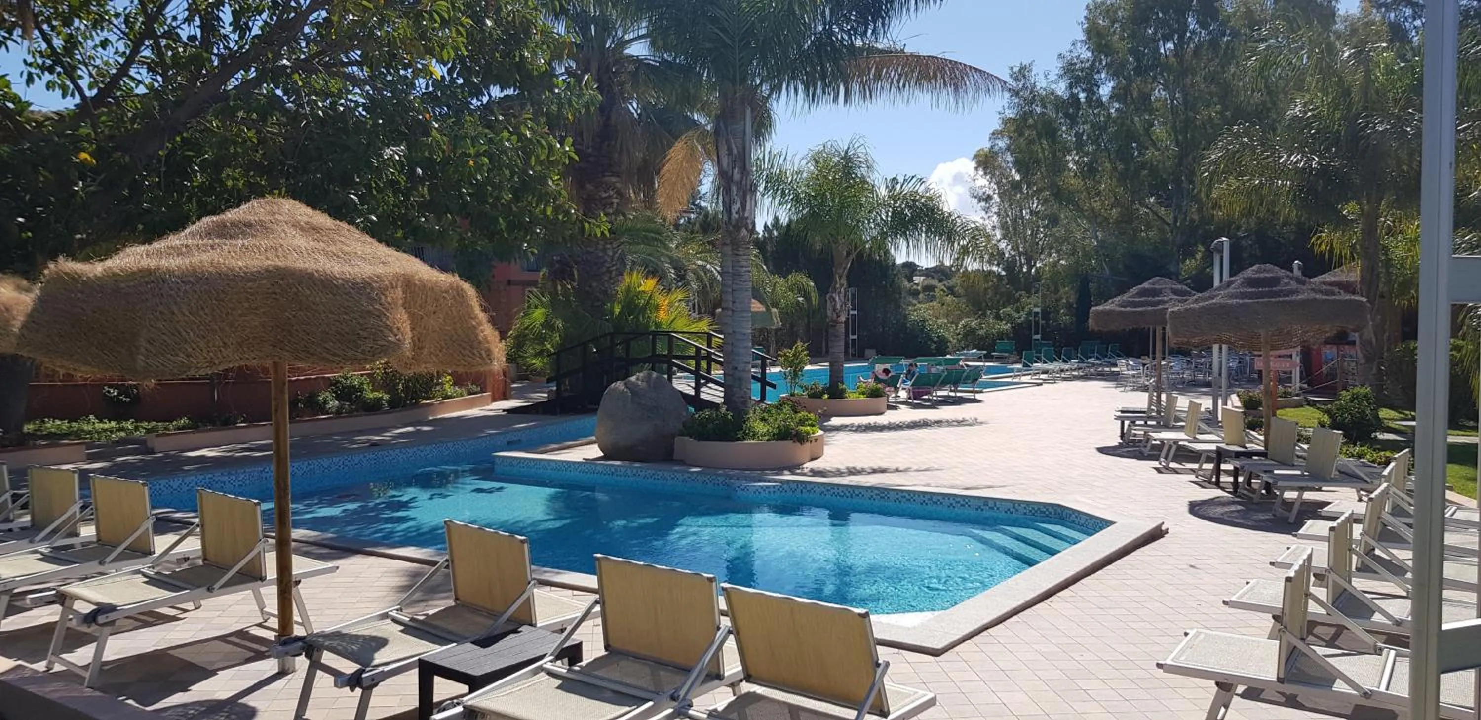 Swimming pool in Green Village Resort
