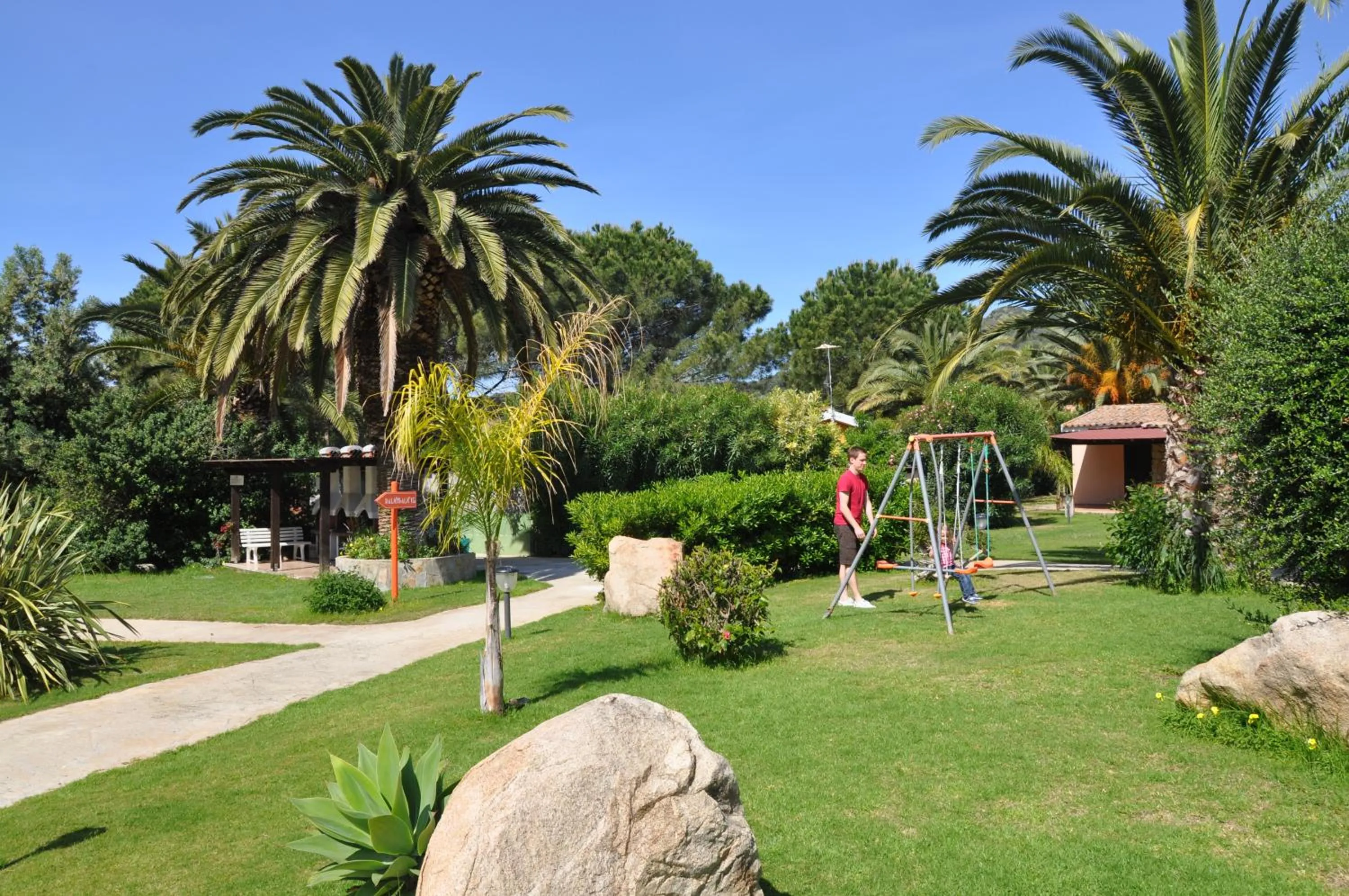 Garden in Green Village Resort