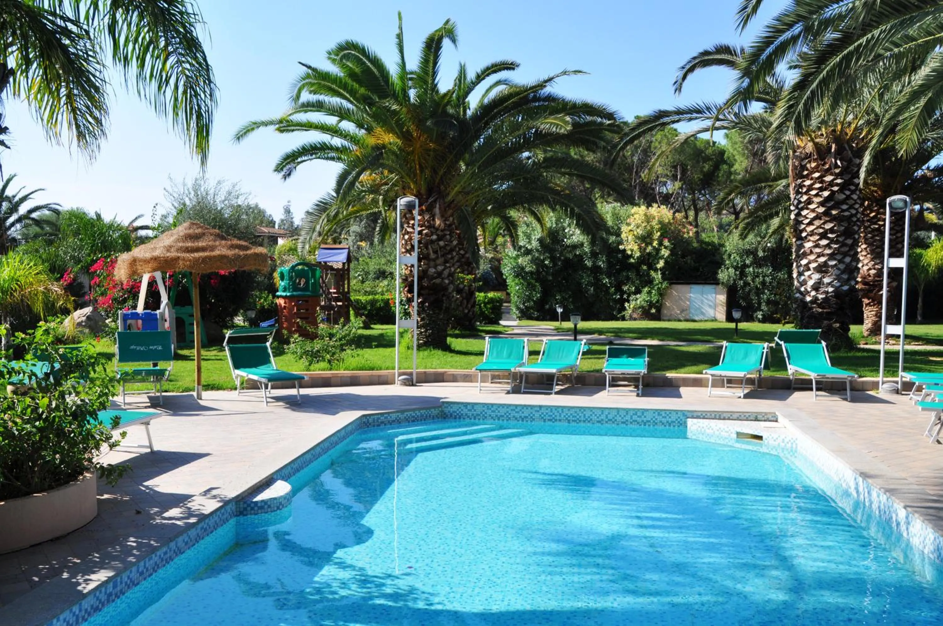 Swimming pool in Green Village Resort