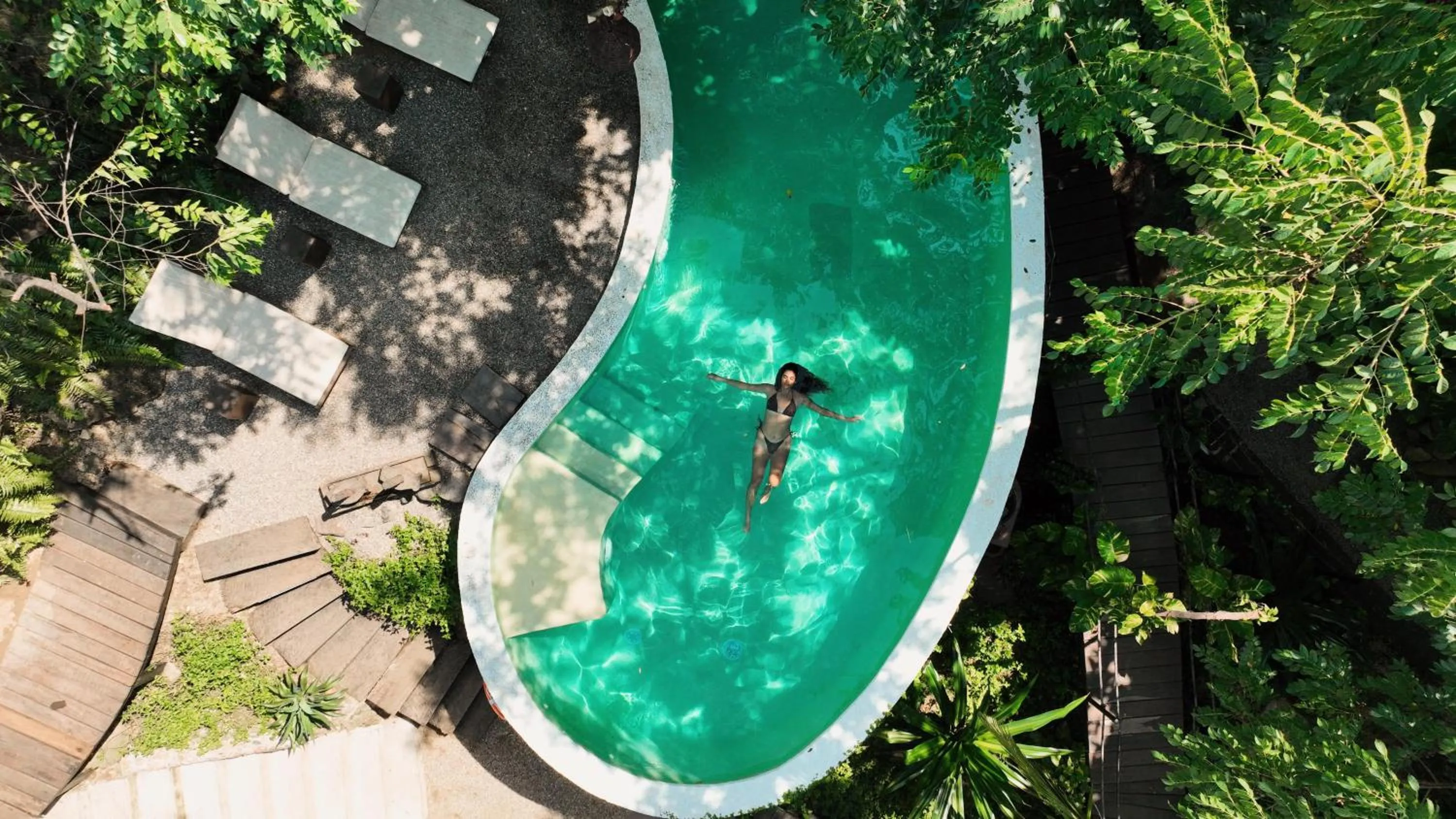 Swimming pool in Casa Selva Sayulita