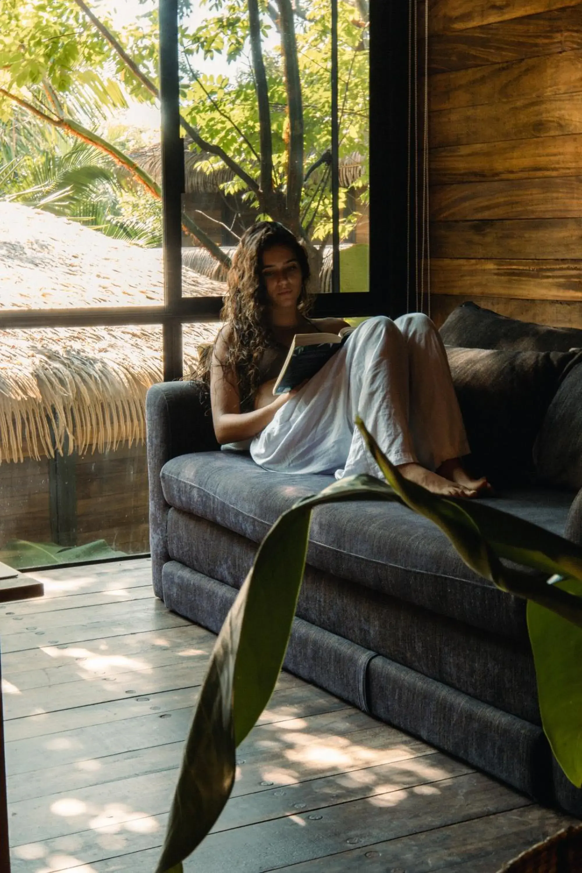 Living room in Casa Selva Sayulita Living room in Casa Selva Sayulita