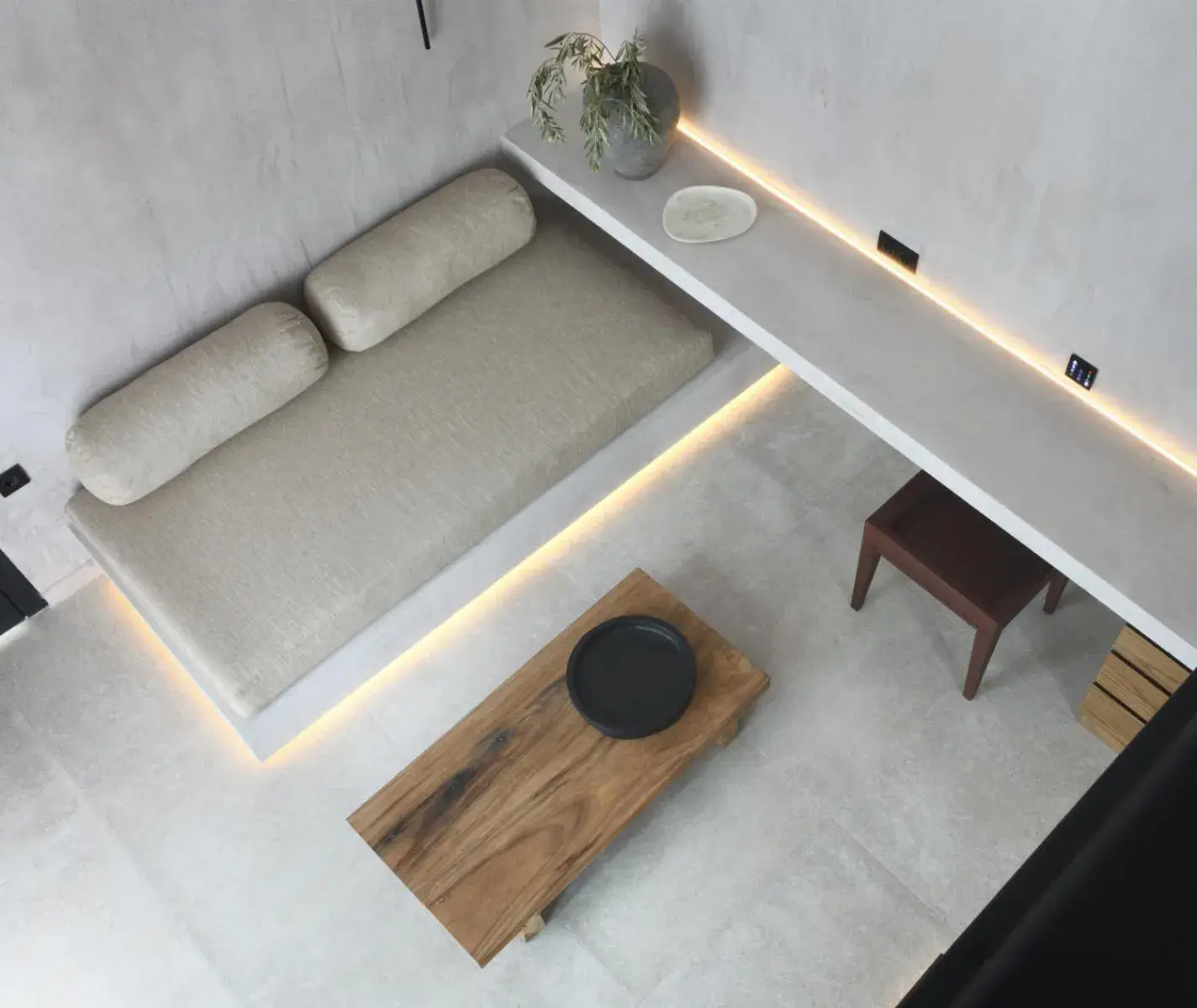 Living room in Pure Villas Living room in Pure Villas