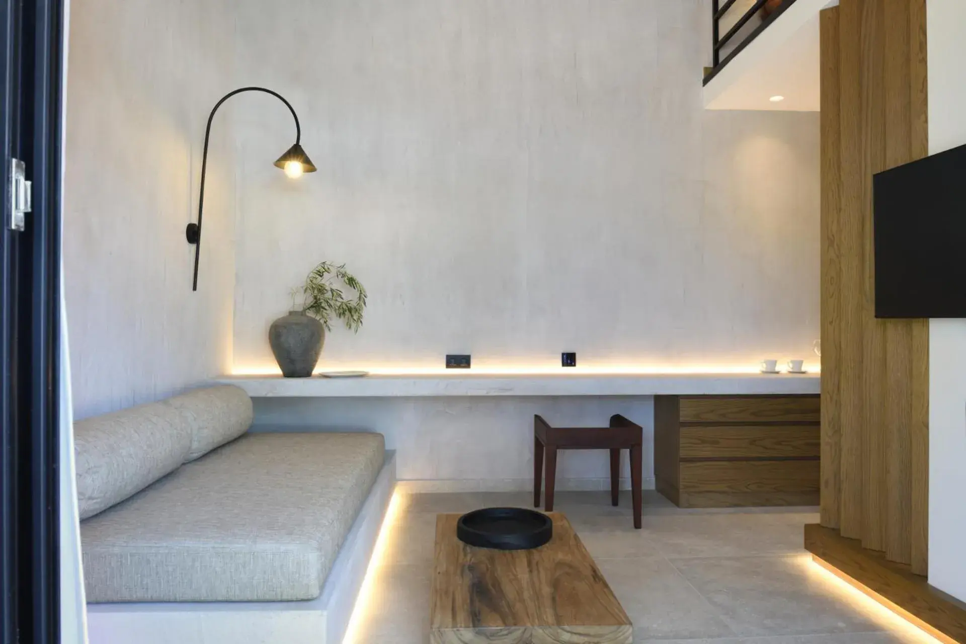 Living room, Bed in Pure Villas Living room, Bed in Pure Villas