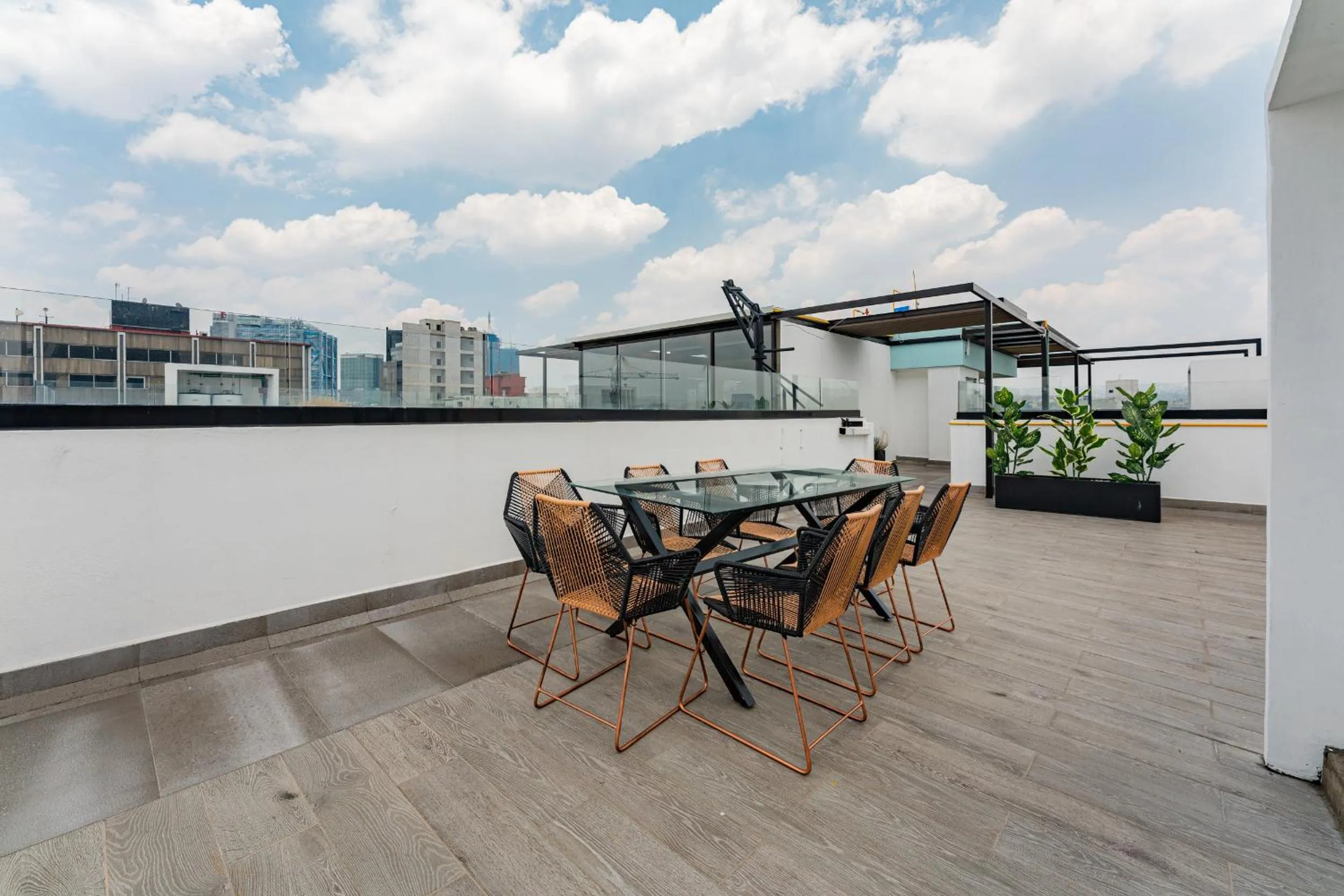 Balcony/Terrace in Condesa Lofts & Residence Hotel by VH