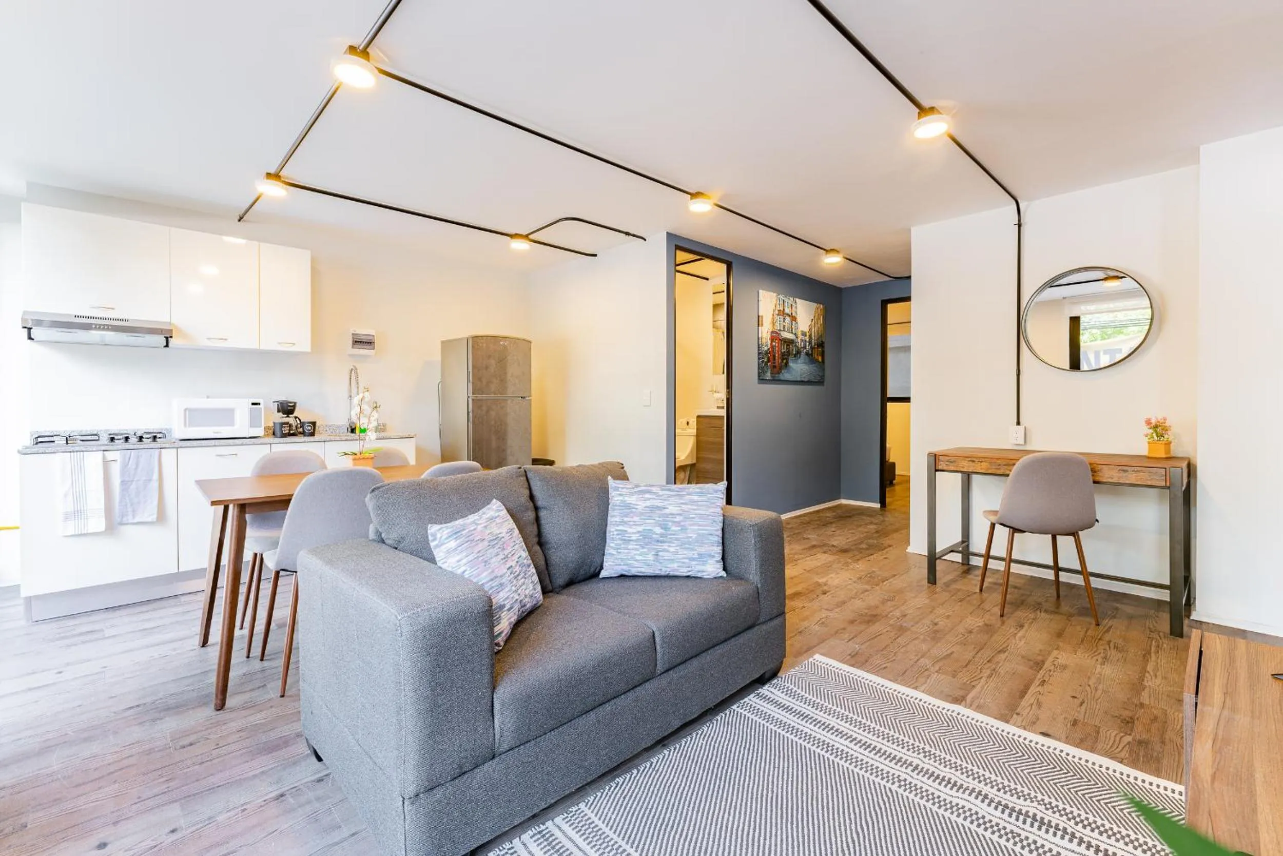 Living room in Condesa Lofts & Residence Hotel by VH