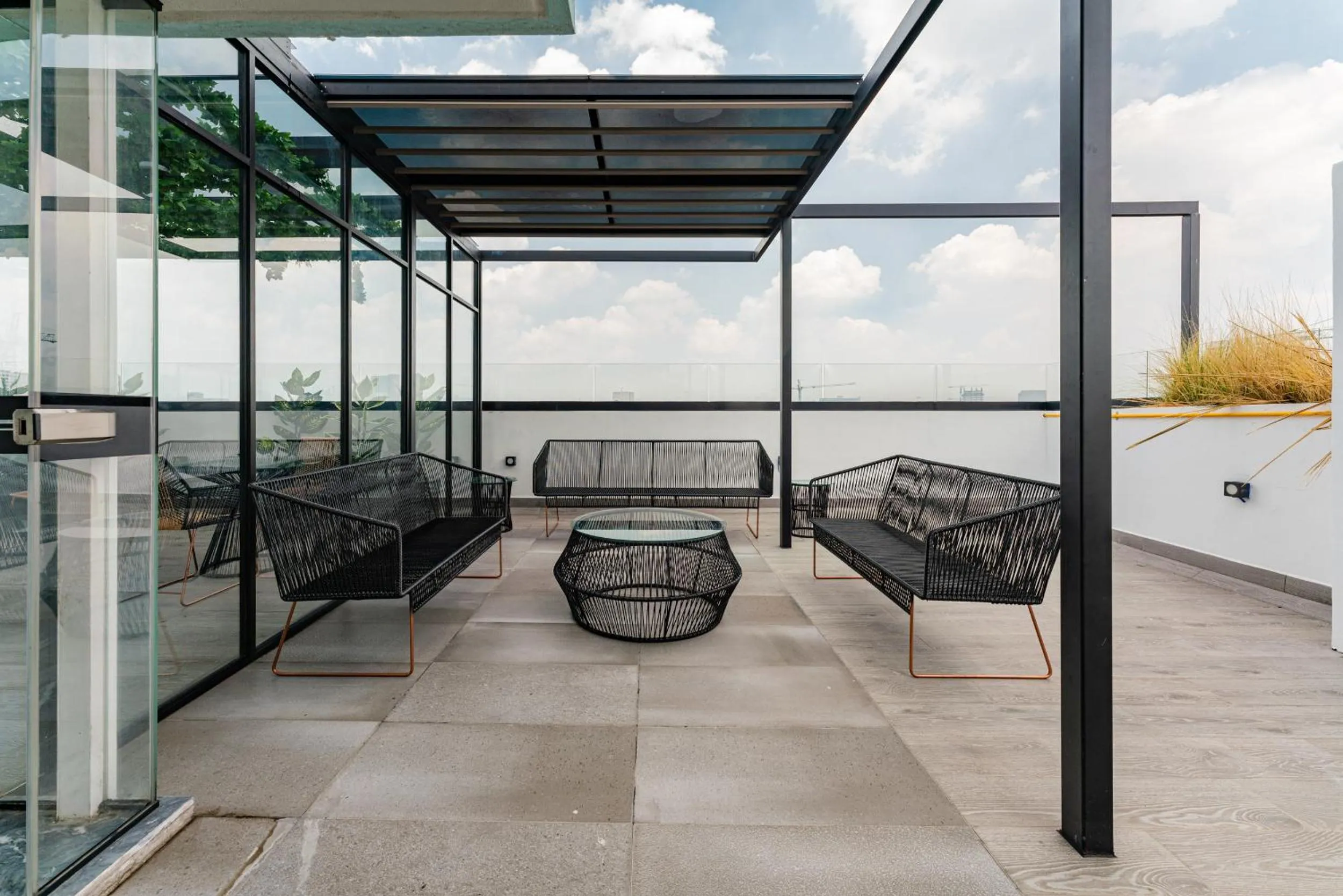 Balcony/Terrace in Condesa Lofts & Residence Hotel by VH