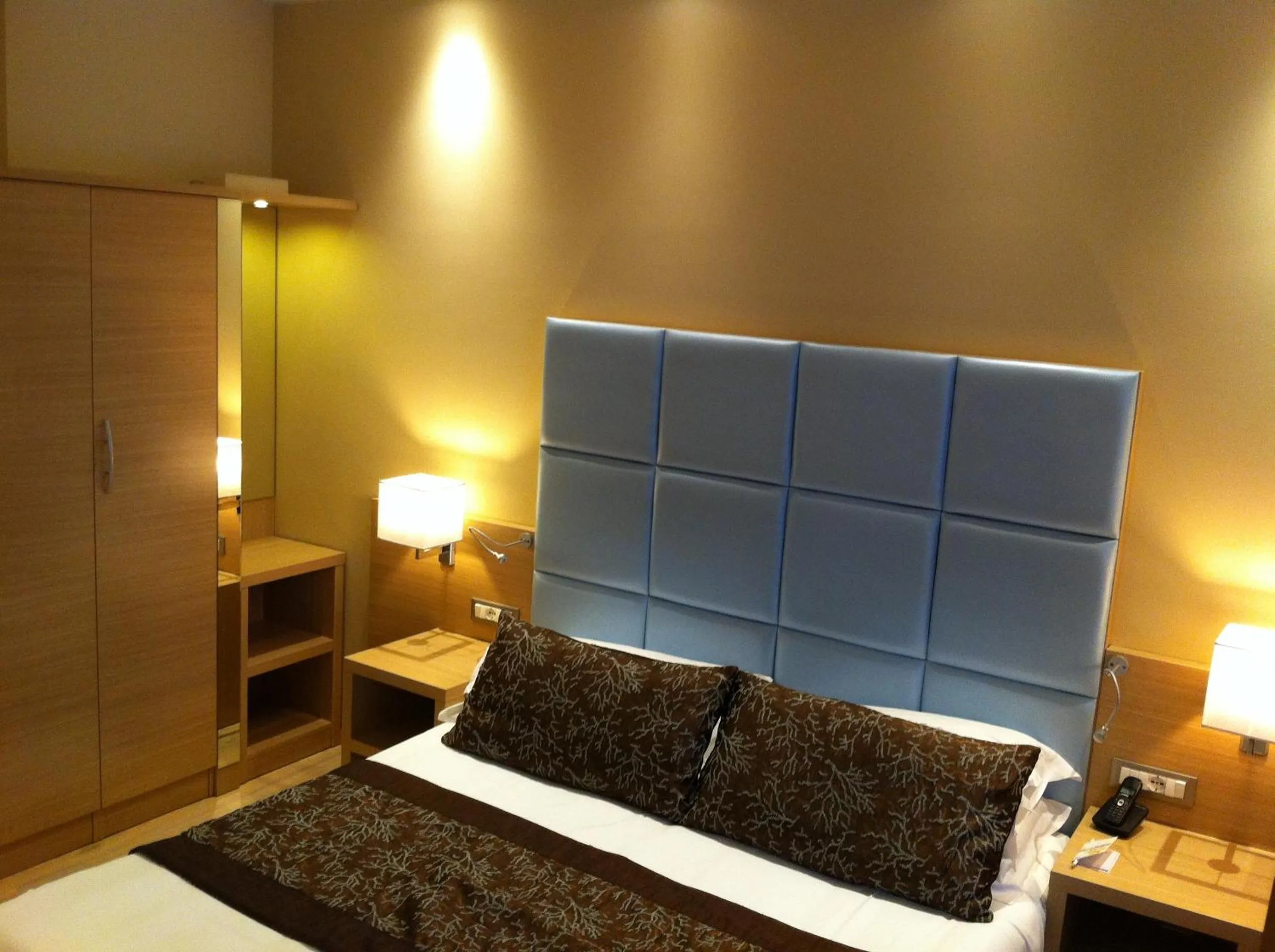 Bed in Hotel Piccolo Lido