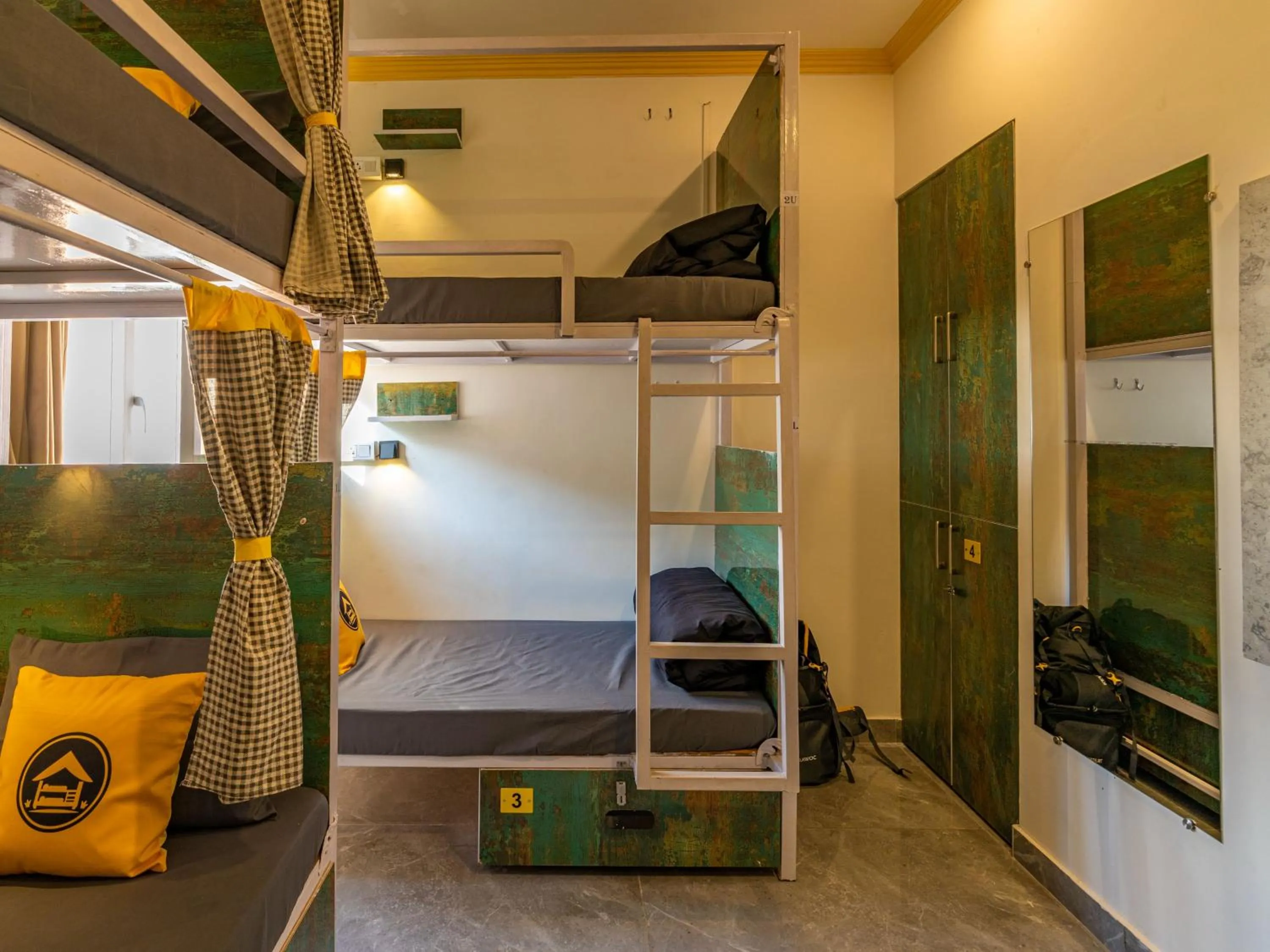 Bed in The Hosteller Rishikesh, Upper Tapovan