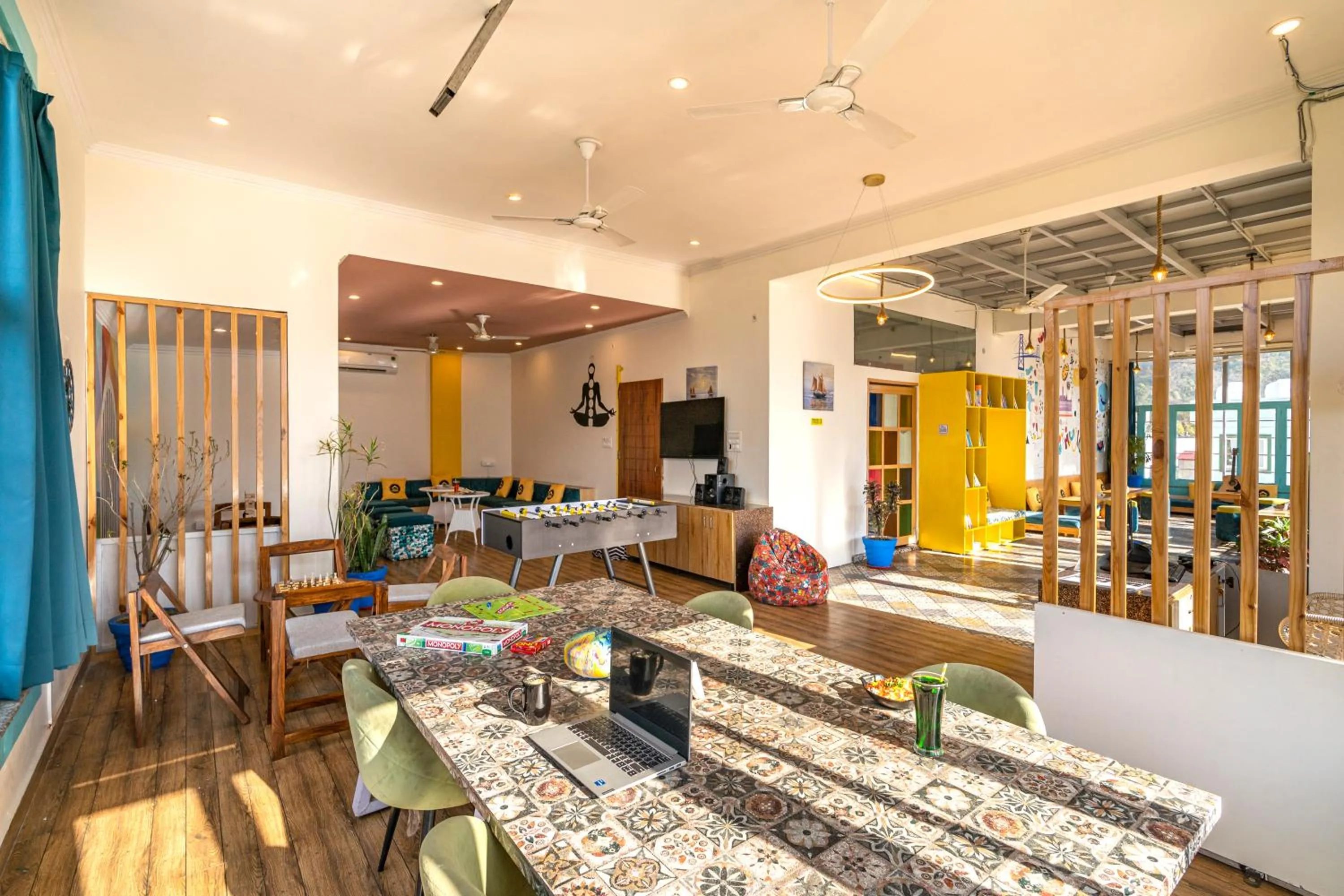 TV and multimedia in The Hosteller Rishikesh, Upper Tapovan