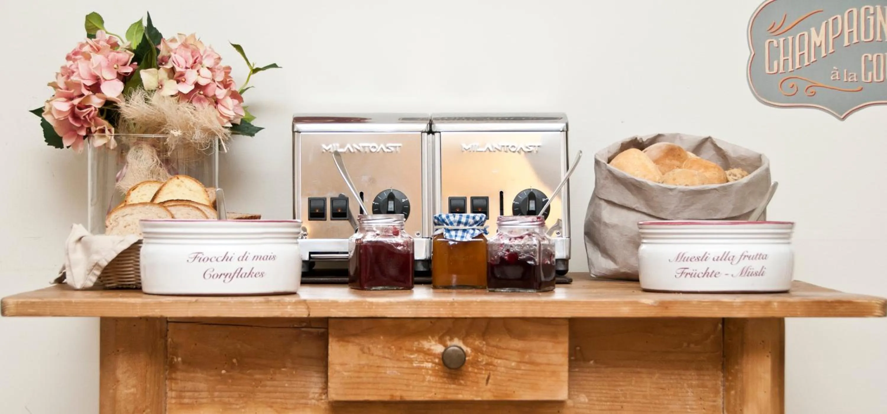 Food in Hotel Garnì Villa Maria