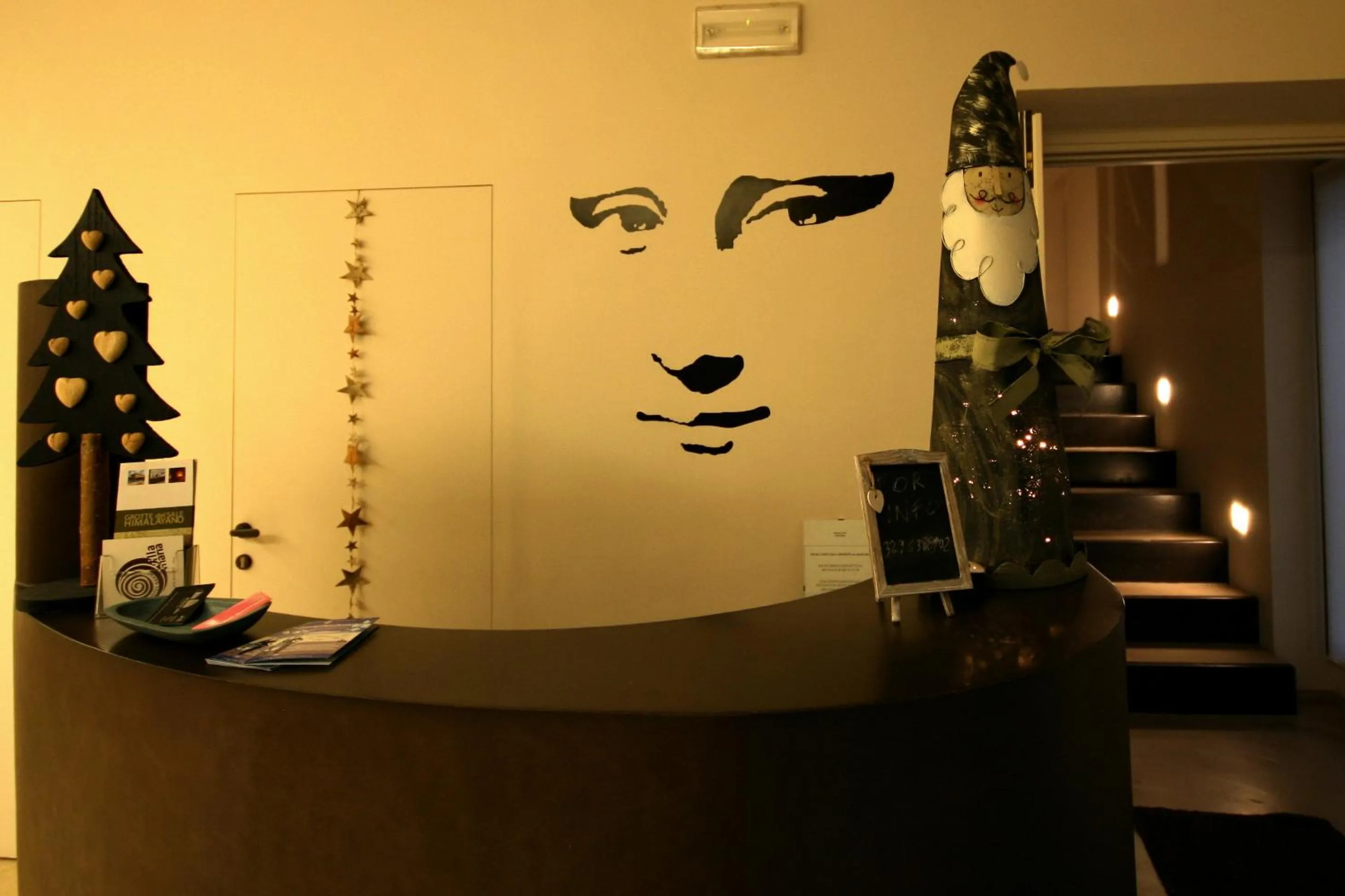 Lobby or reception in Hotel Garnì Villa Maria