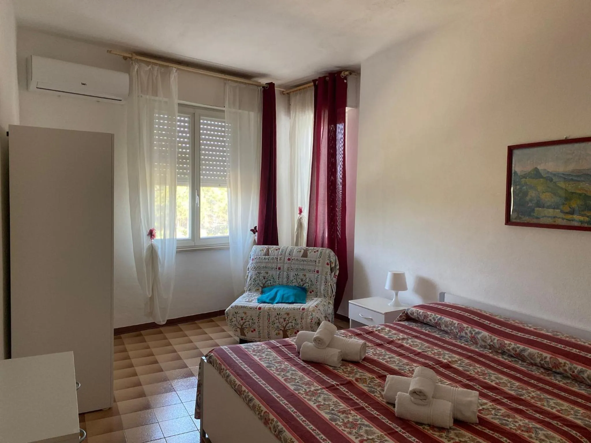 Bedroom in Cala di Seta Apartment - Rubino
