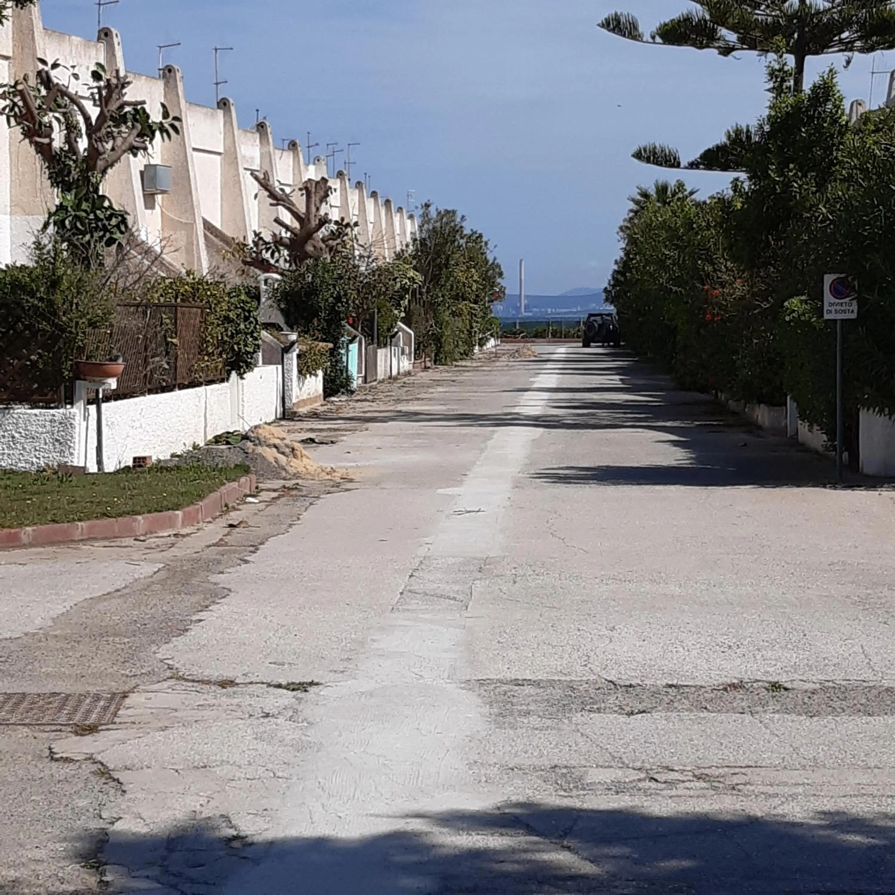 Street view in Cala di Seta Apartment - Rubino