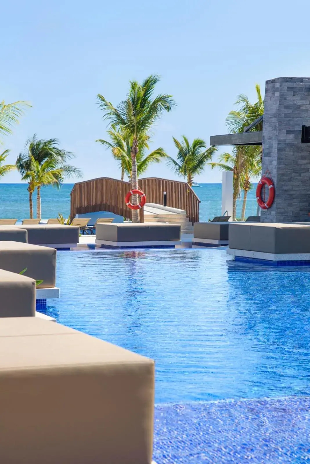 Pool view in Royalton Splash Riviera Cancun, An Autograph Collection All-Inclusive Resort Pool view in Royalton Splash Riviera Cancun, An Autograph Collection All-Inclusive Resort