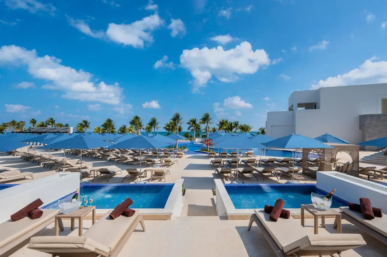 Pool view in Royalton Splash Riviera Cancun, An Autograph Collection All-Inclusive Resort Pool view in Royalton Splash Riviera Cancun, An Autograph Collection All-Inclusive Resort