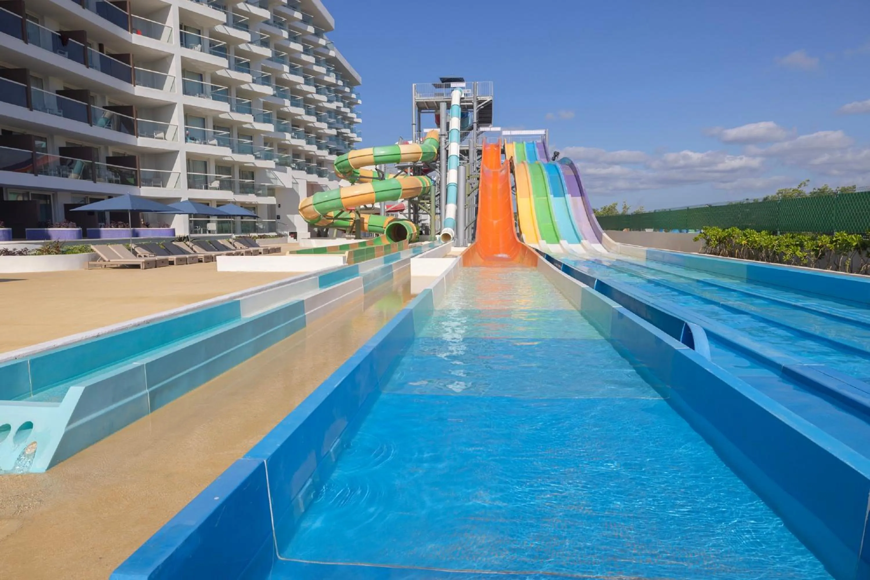 Aqua park in Royalton Splash Riviera Cancun, An Autograph Collection All-Inclusive Resort