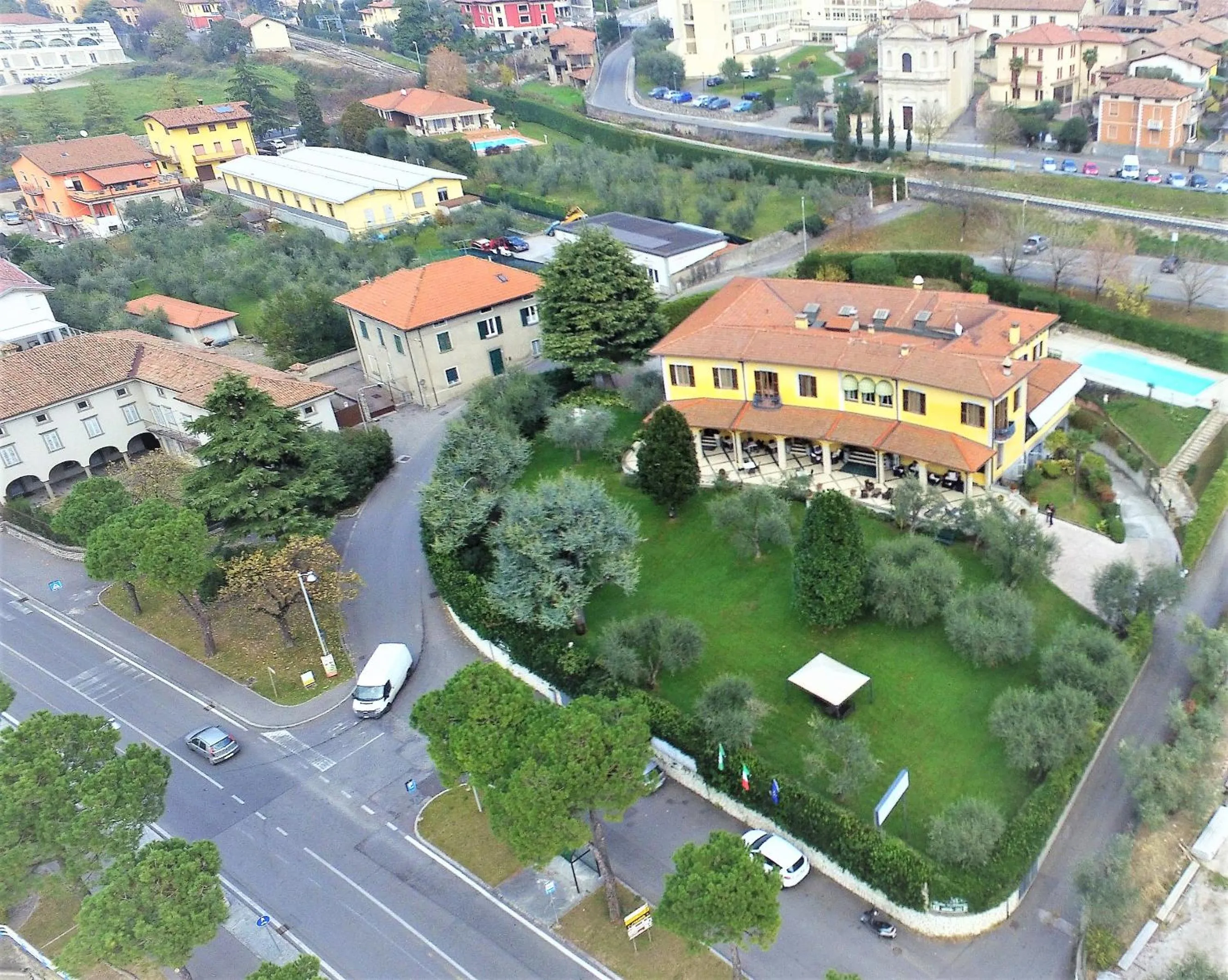 Bird's eye view in Villa Kinzica