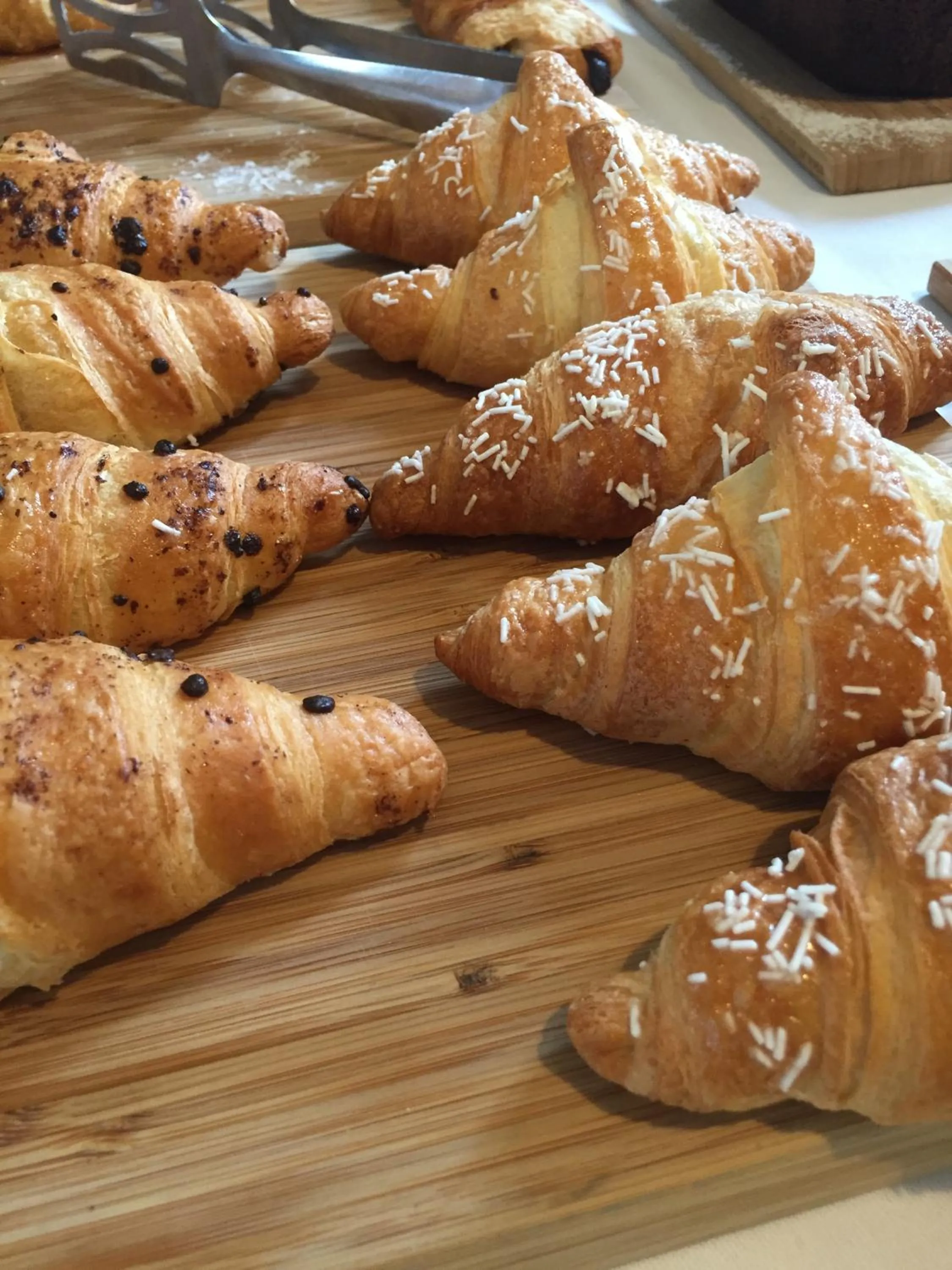 Italian breakfast in Villa Kinzica