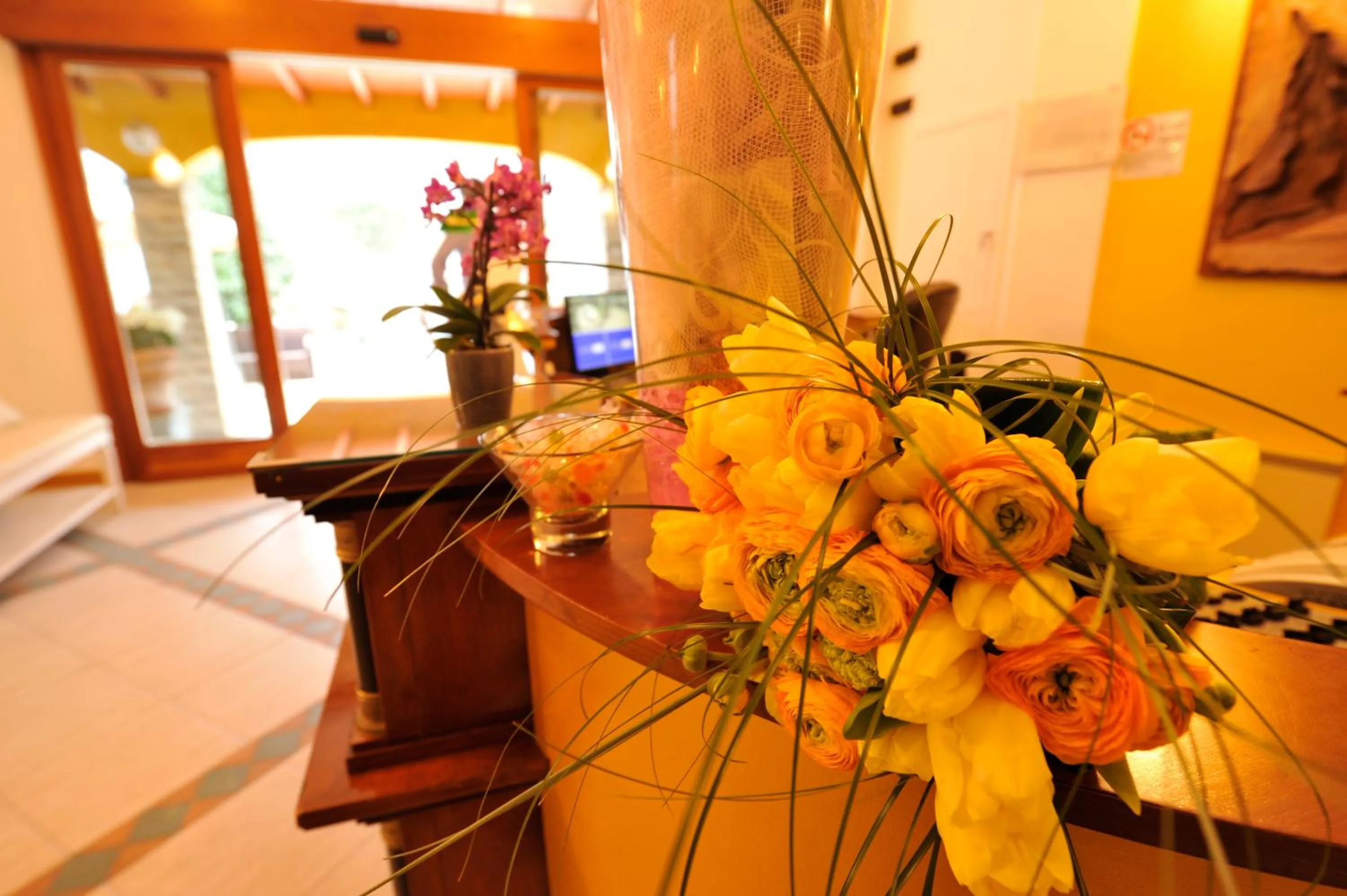 Lobby or reception in Villa Kinzica