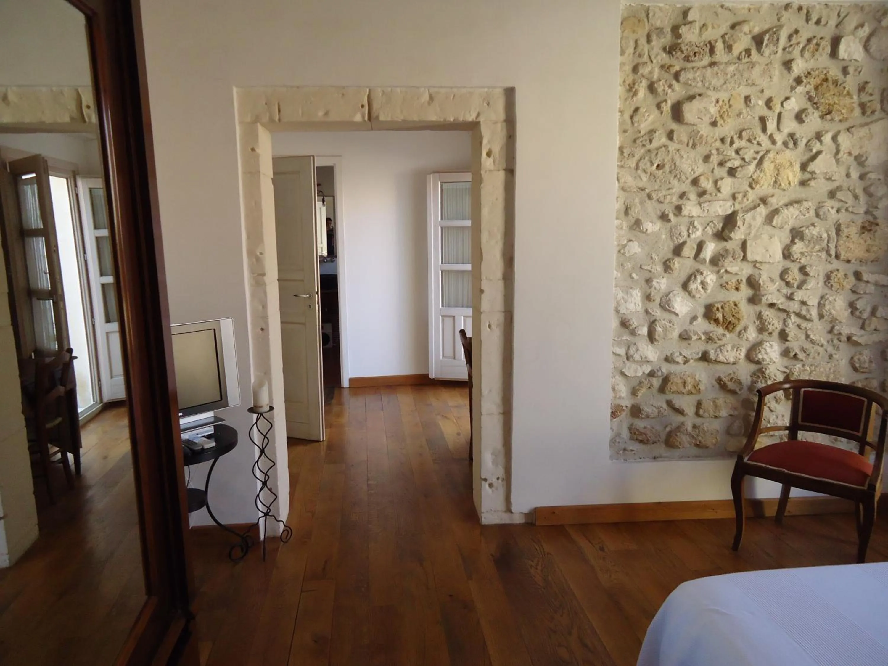 TV and multimedia, Bed in B&B Palazzo Del Sale