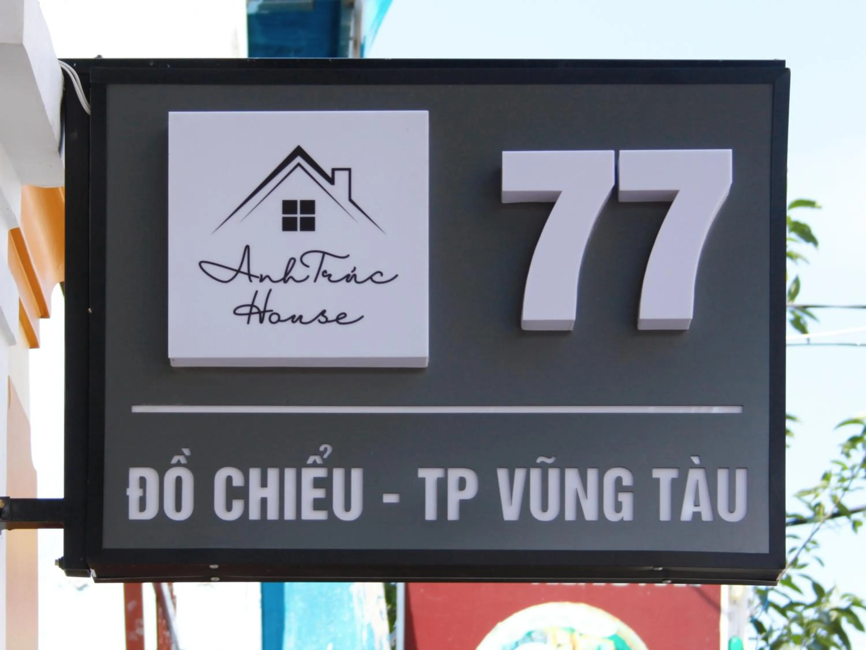 Logo/Certificate/Sign in Anh Truc House - Near Front Beach