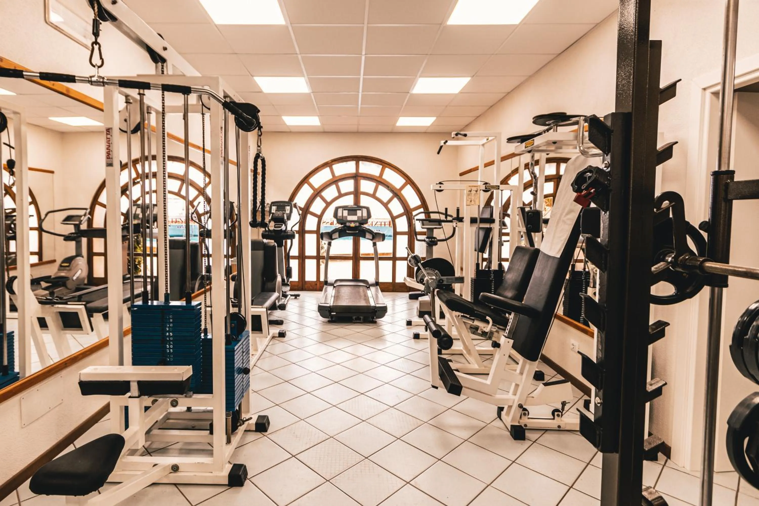 Fitness centre/facilities in Hotel Carasco