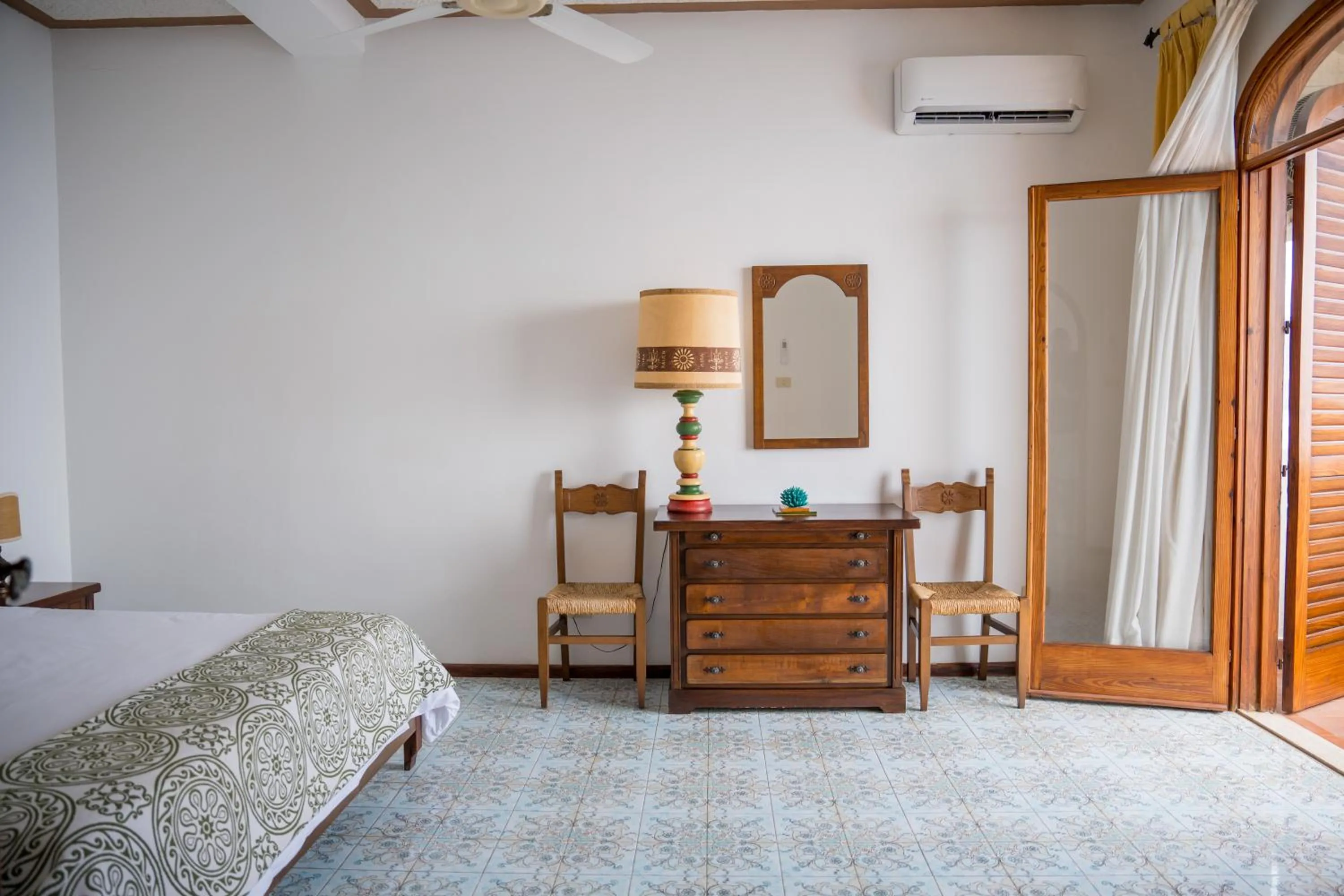 Bed in Hotel Carasco