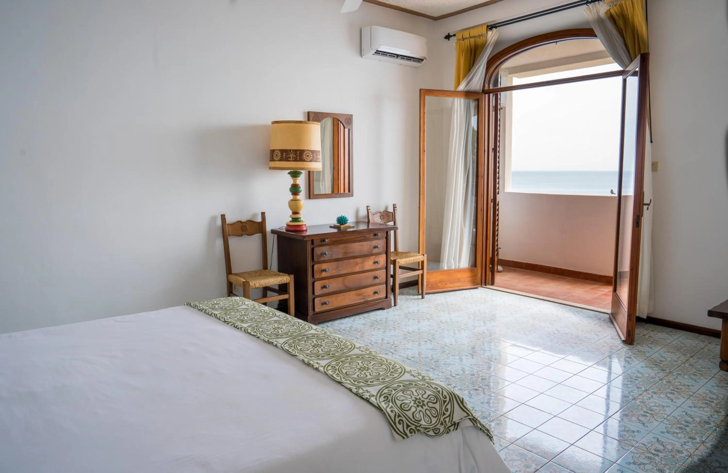 Bed in Hotel Carasco