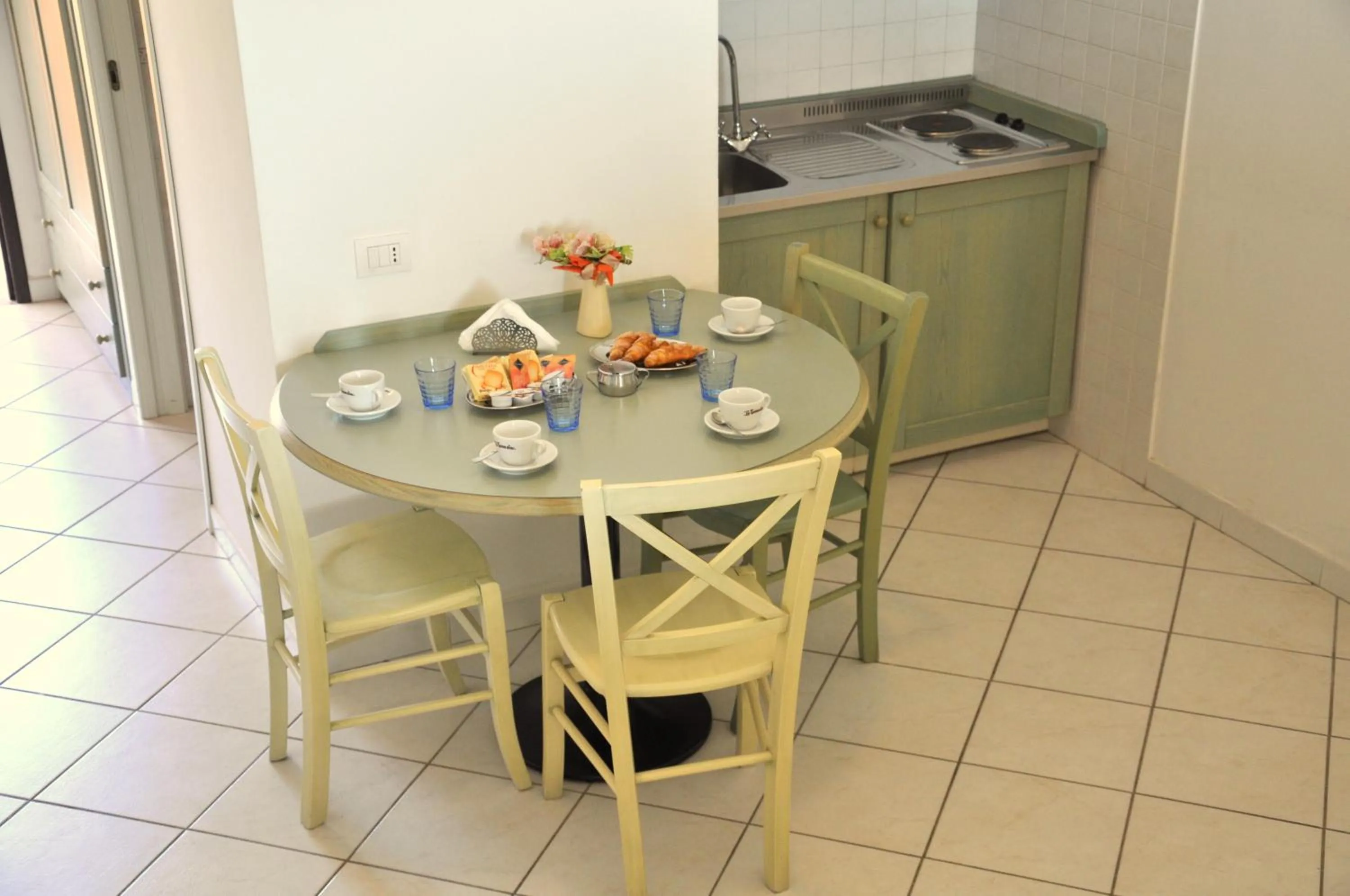 Dining area in Palm Village