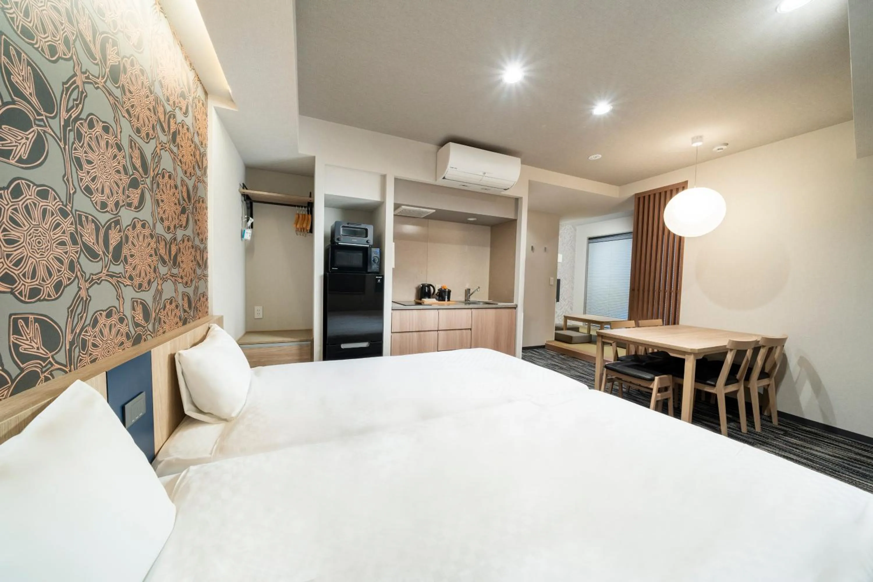 Photo of the whole room, Bed in KOKO HOTEL Residence Asakusa Tawaramachi