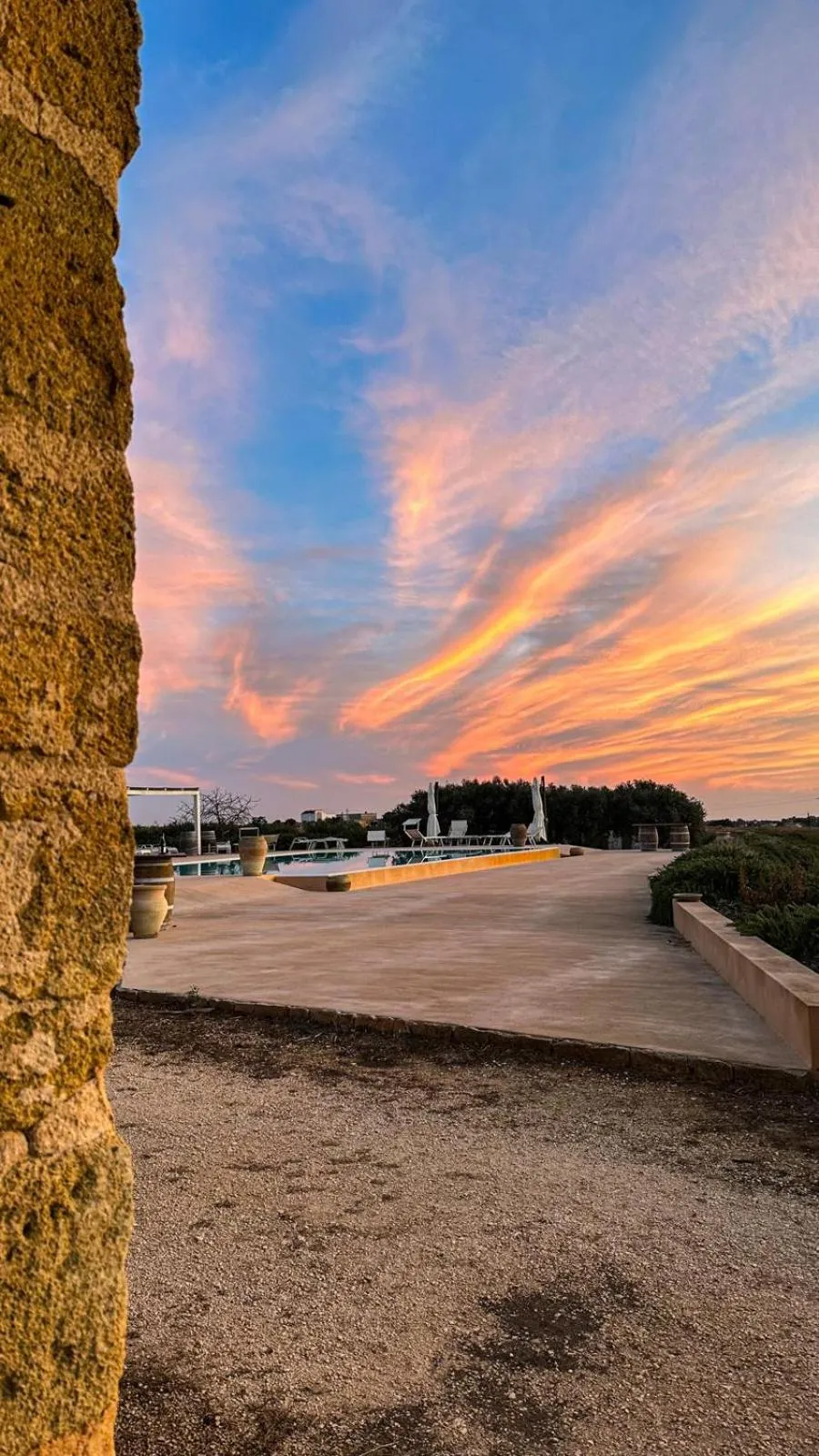Natural landscape in Agriturismo Baglio Donnafranca Wine Resort