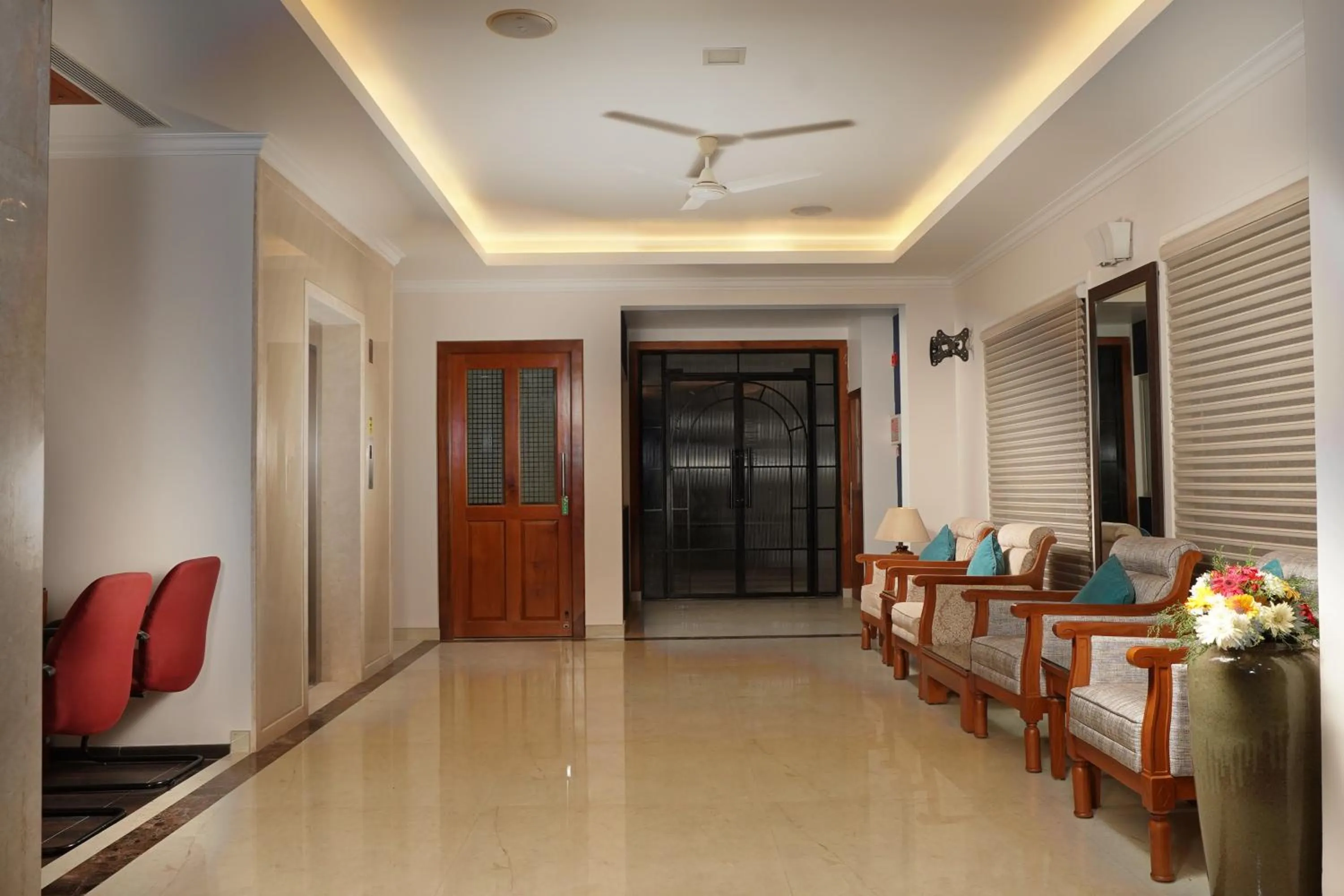 Lobby or reception in TGR SUITES