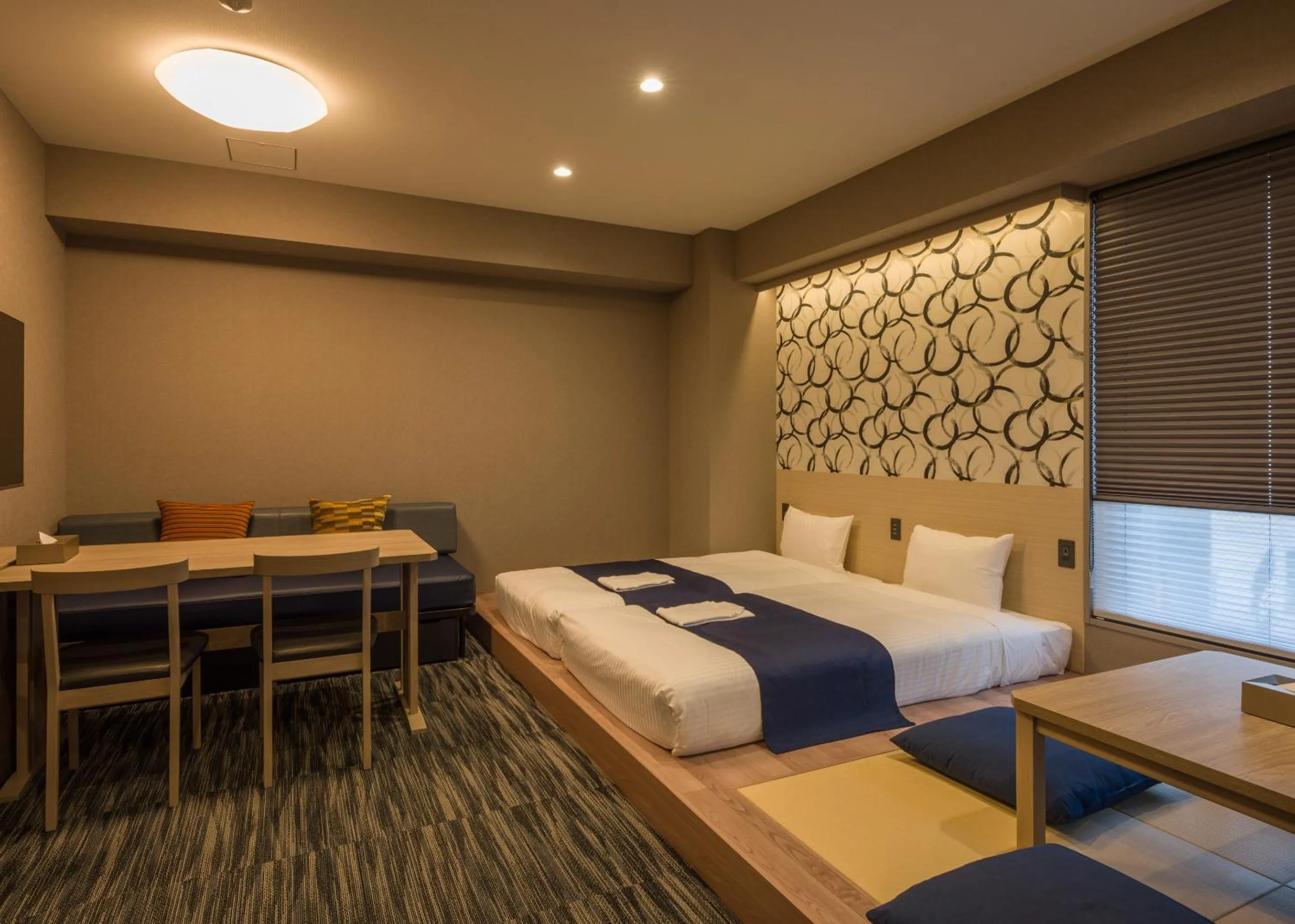 Photo of the whole room, Bed in KOKO HOTEL Residence Asakusa Kappabashi