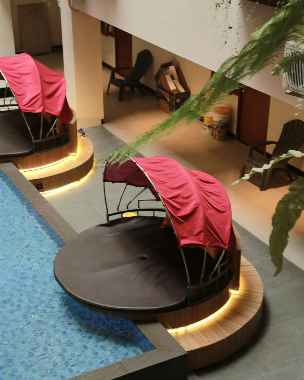 Pool view in Class Premium Guest House