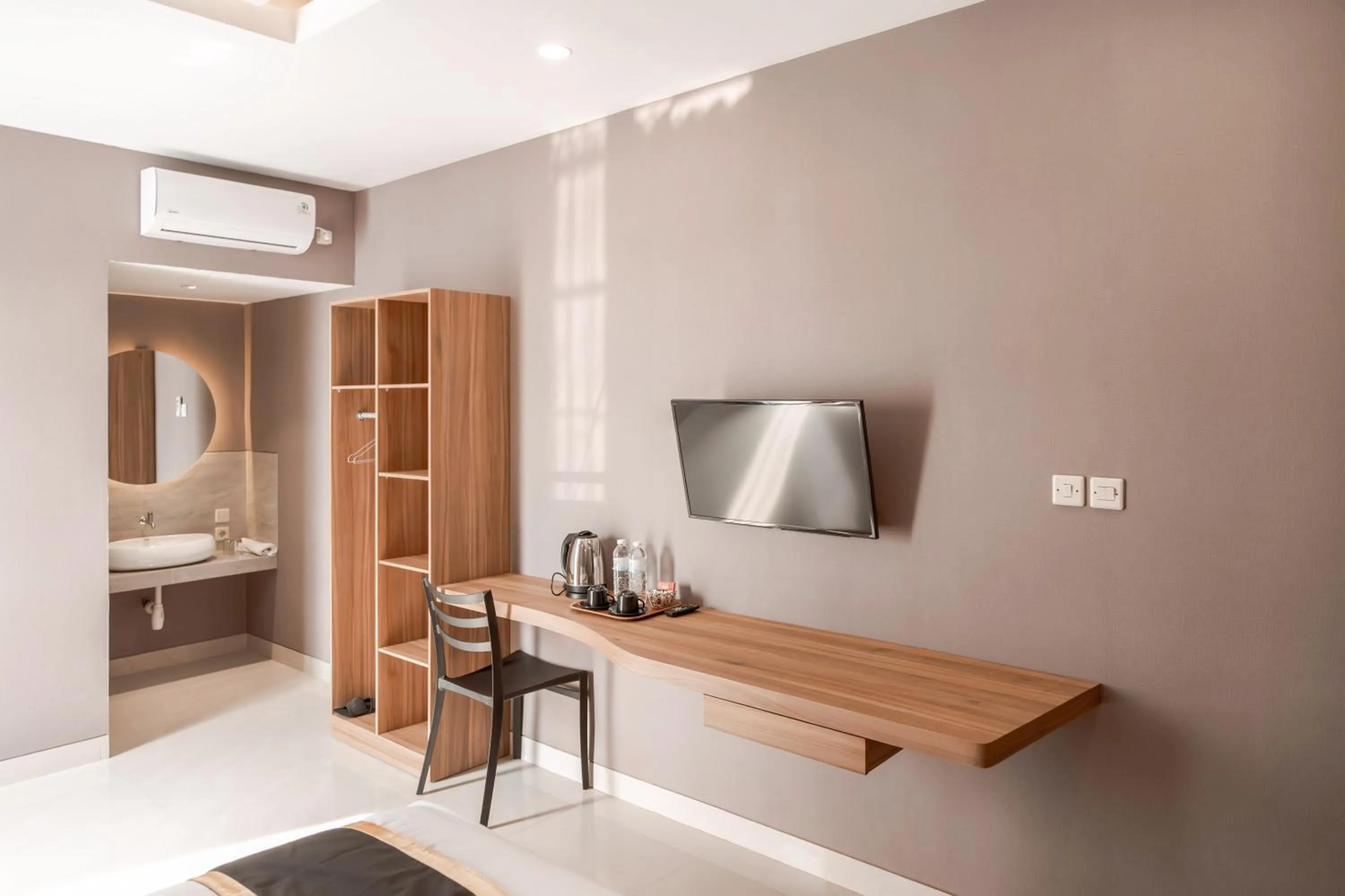 Seating area in Class Premium Guest House