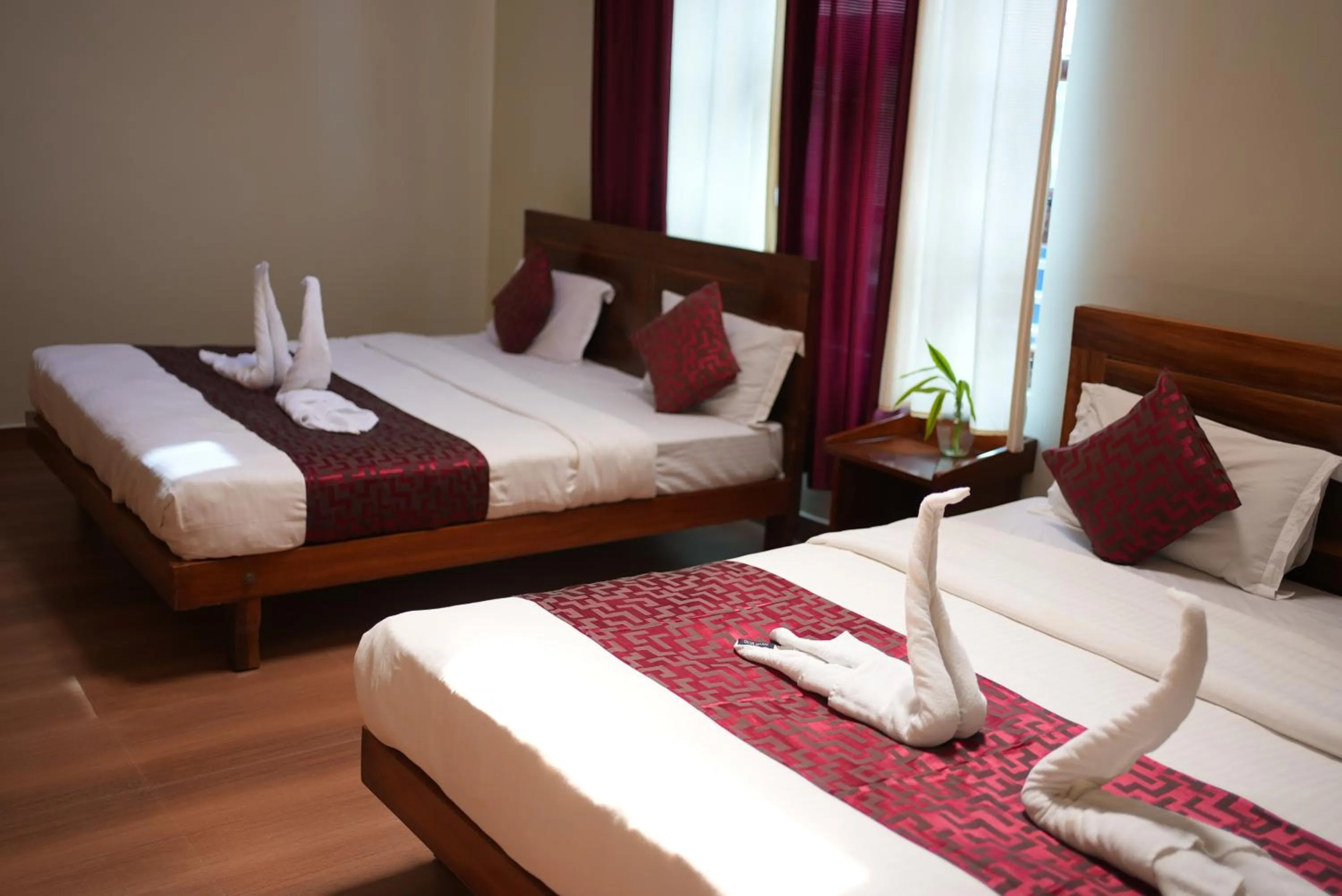 Bed in Deva Maani Coorg Nature View