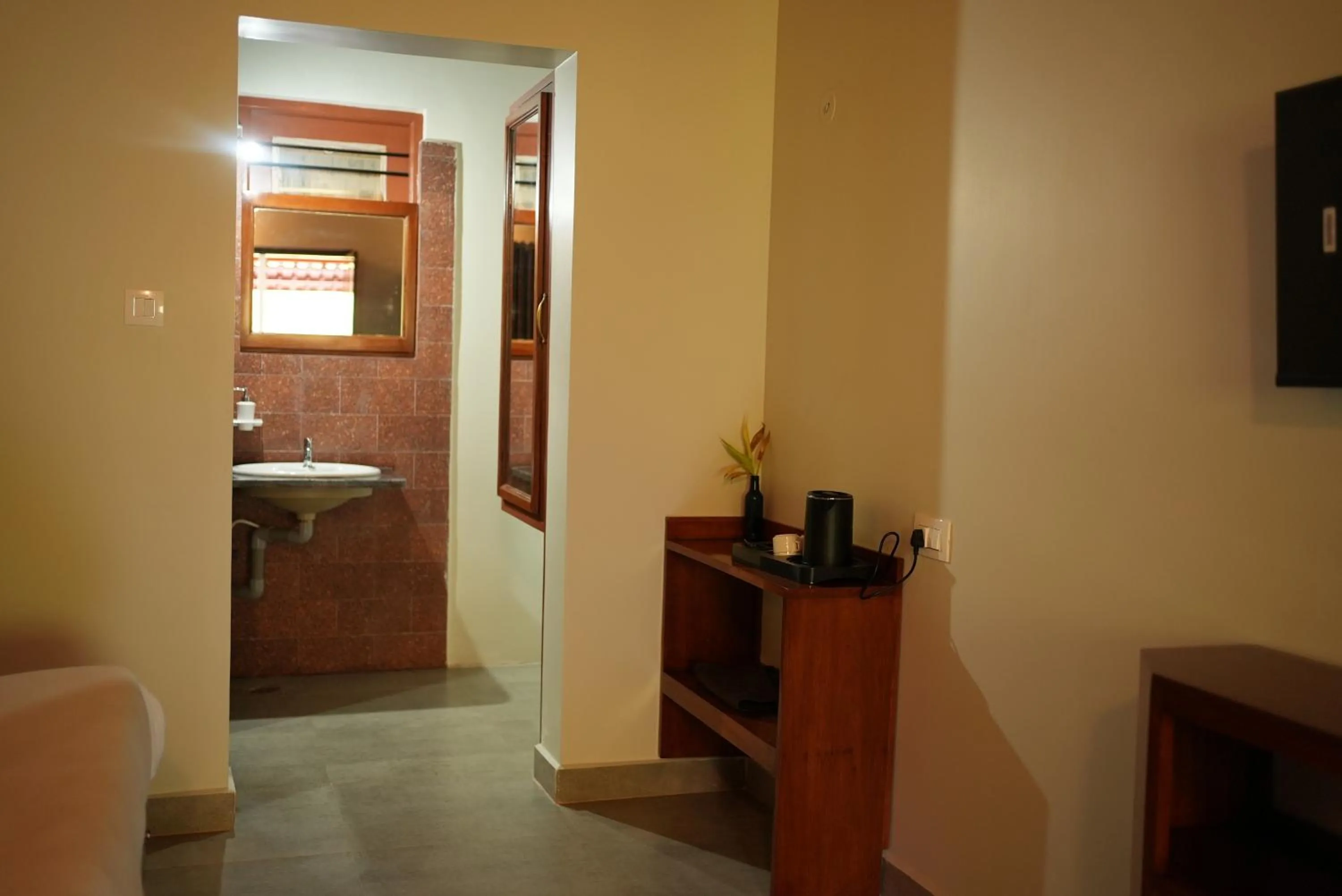 Bathroom in Deva Maani Coorg Nature View