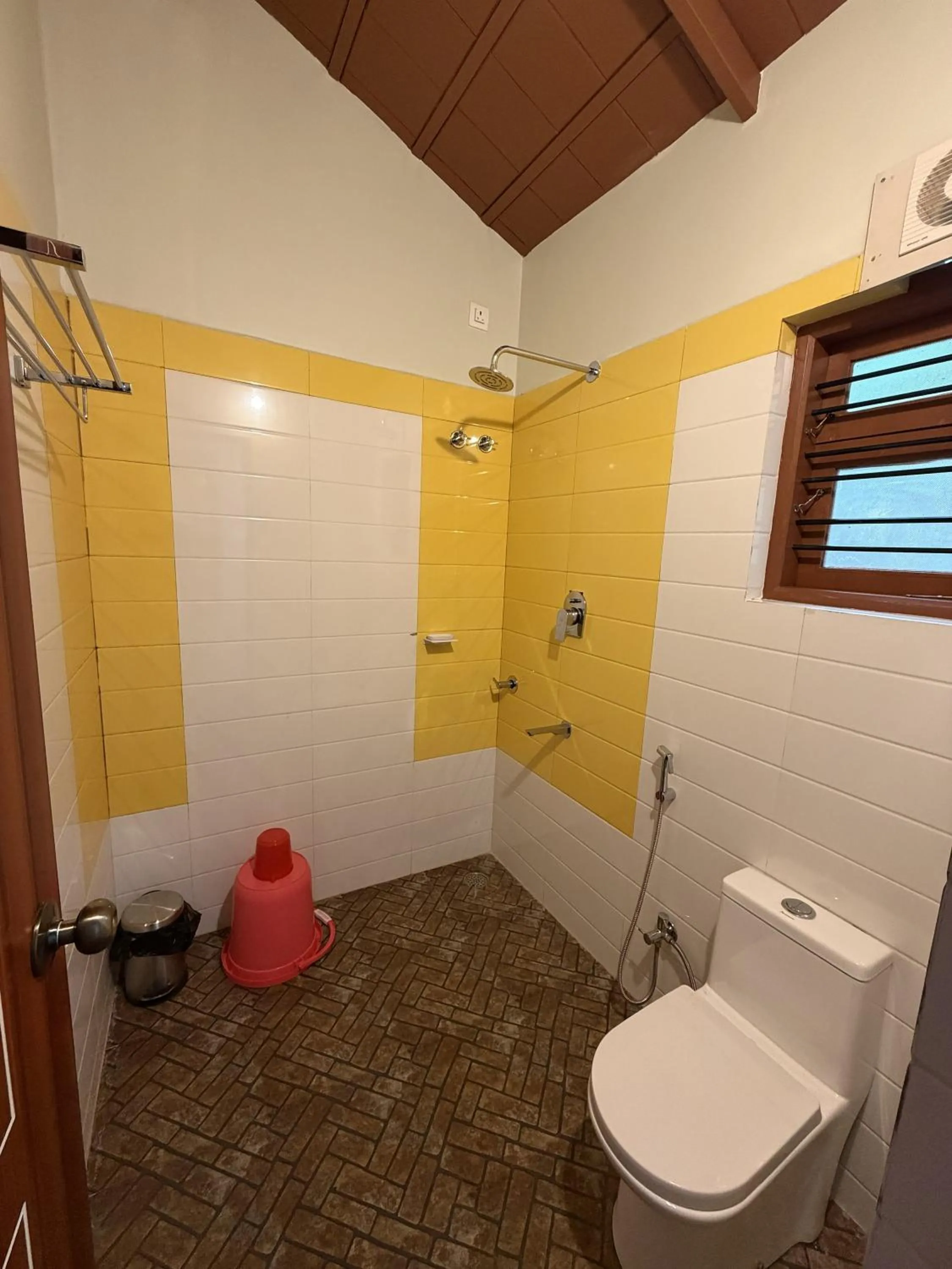Bathroom in Deva Maani Coorg Nature View