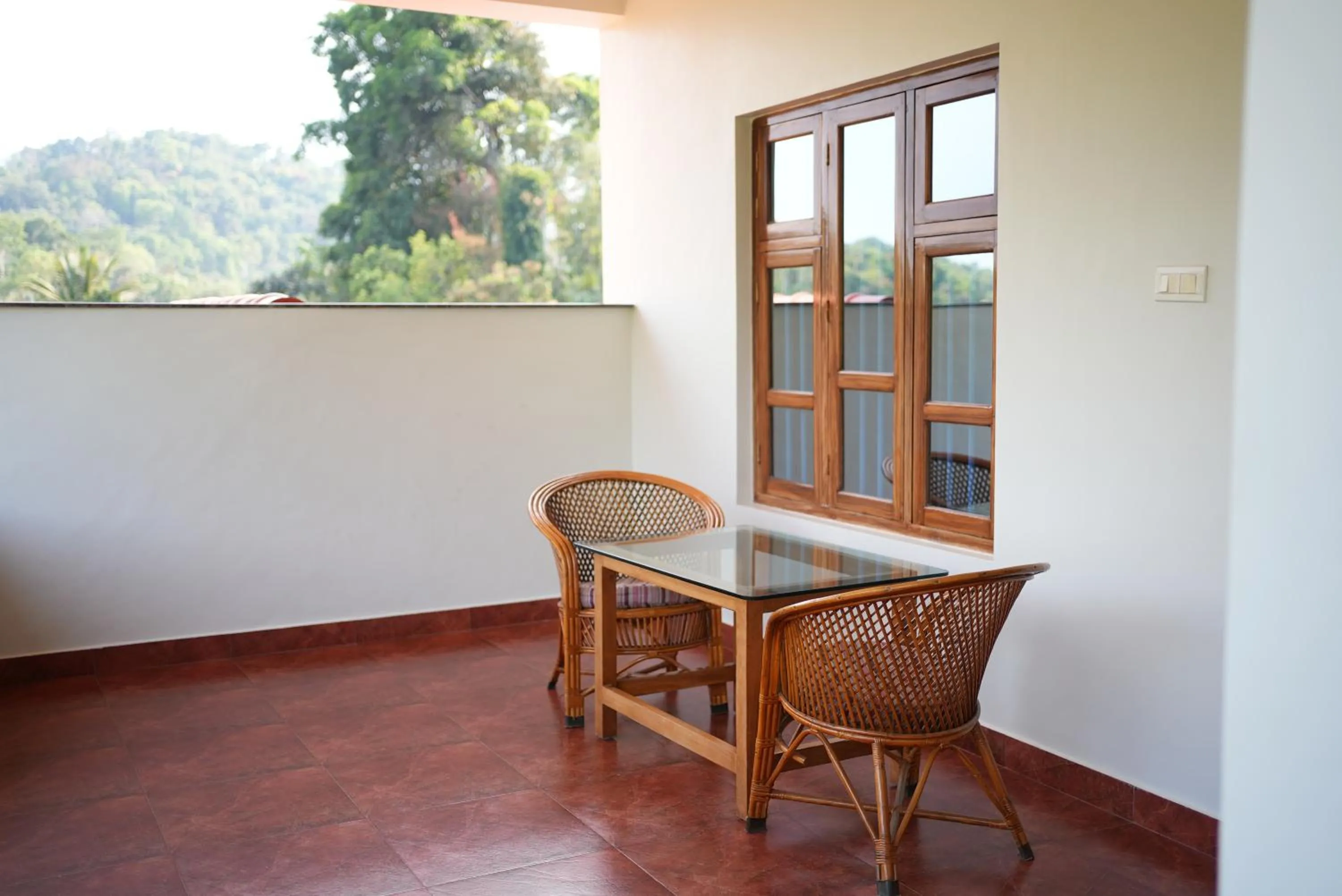 Patio in Deva Maani Coorg Nature View