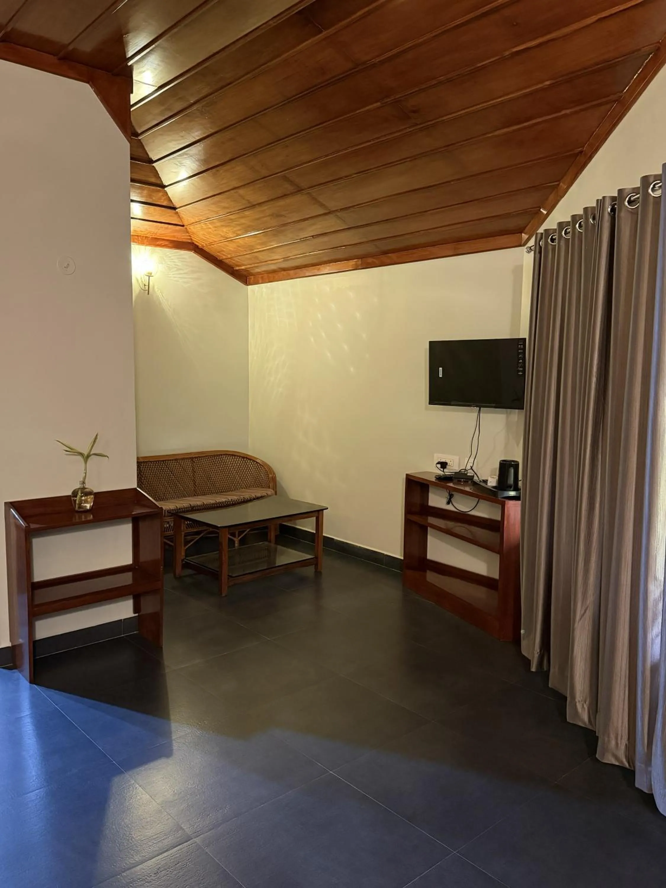 Seating area in Deva Maani Coorg Nature View