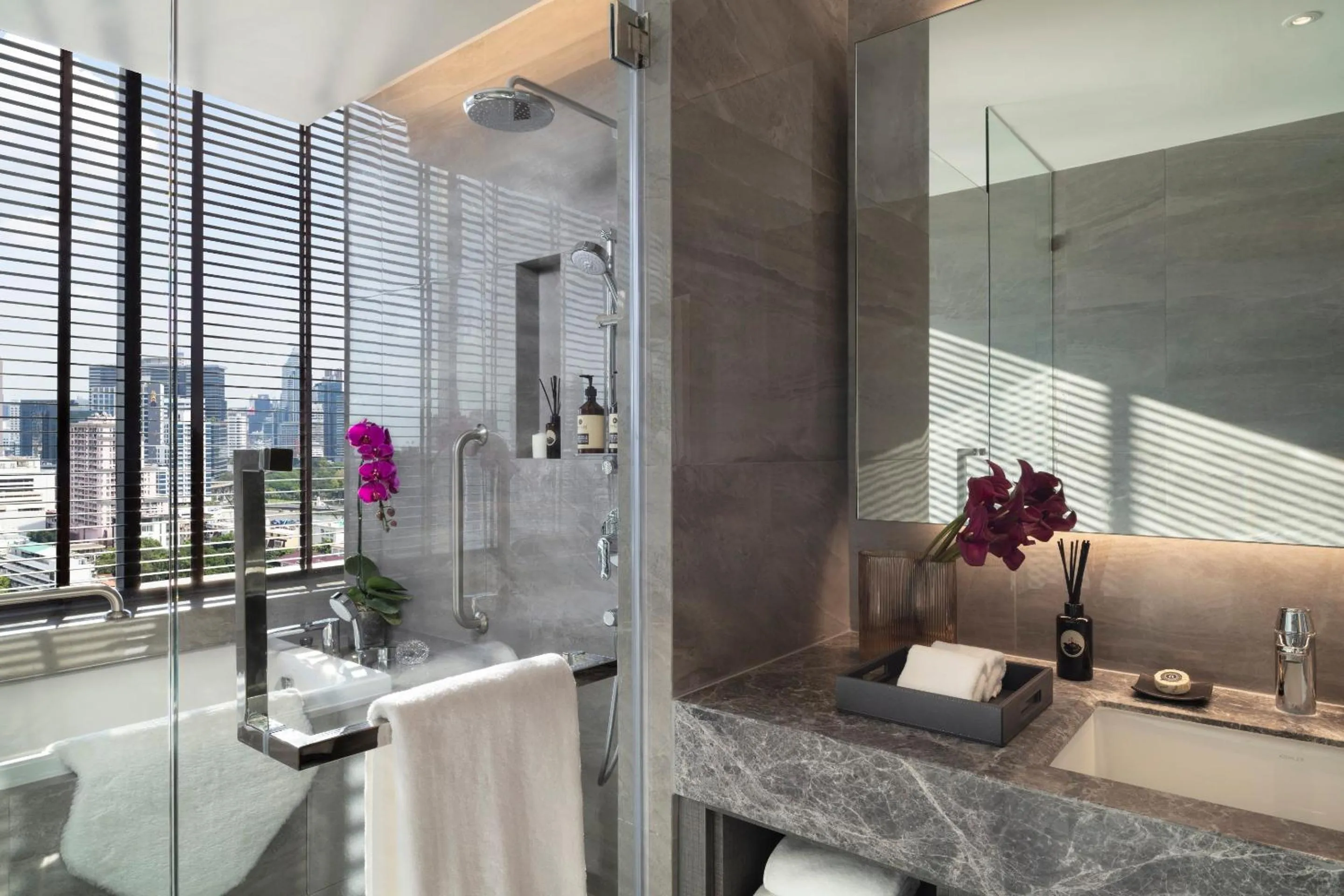 Toilet in Ascott Embassy Sathorn Bangkok