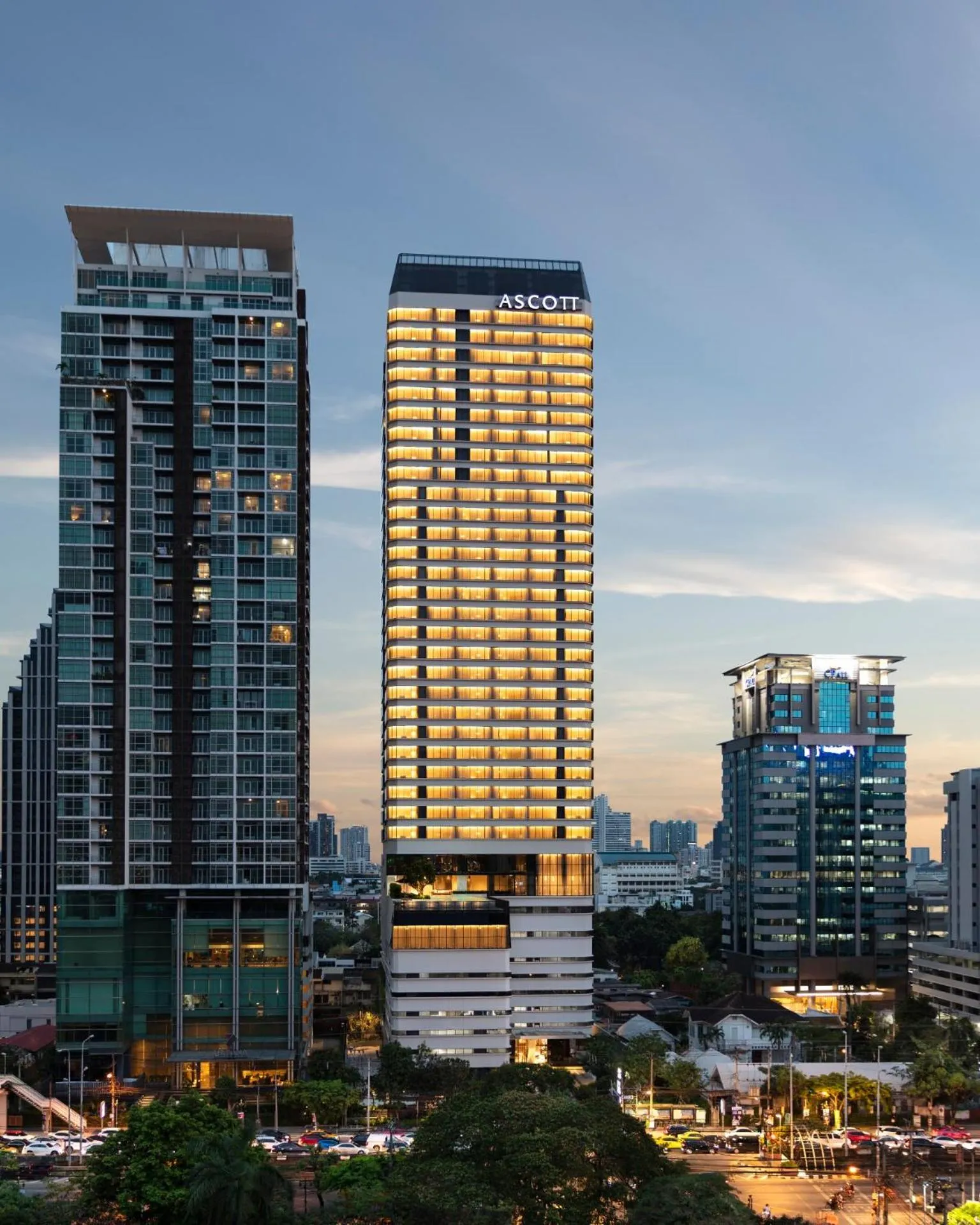 Property building in Ascott Embassy Sathorn Bangkok