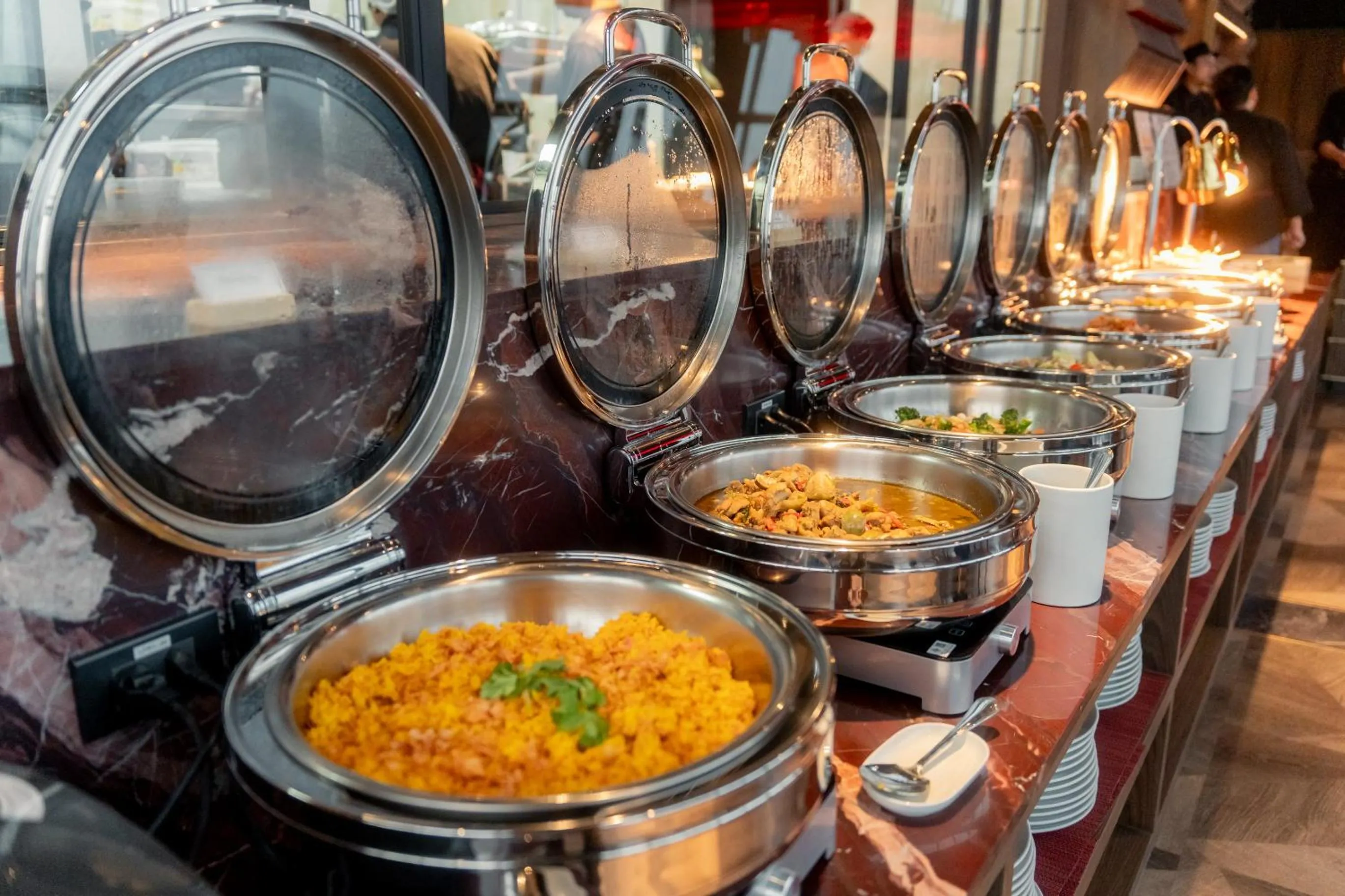 Breakfast in Ascott Embassy Sathorn Bangkok