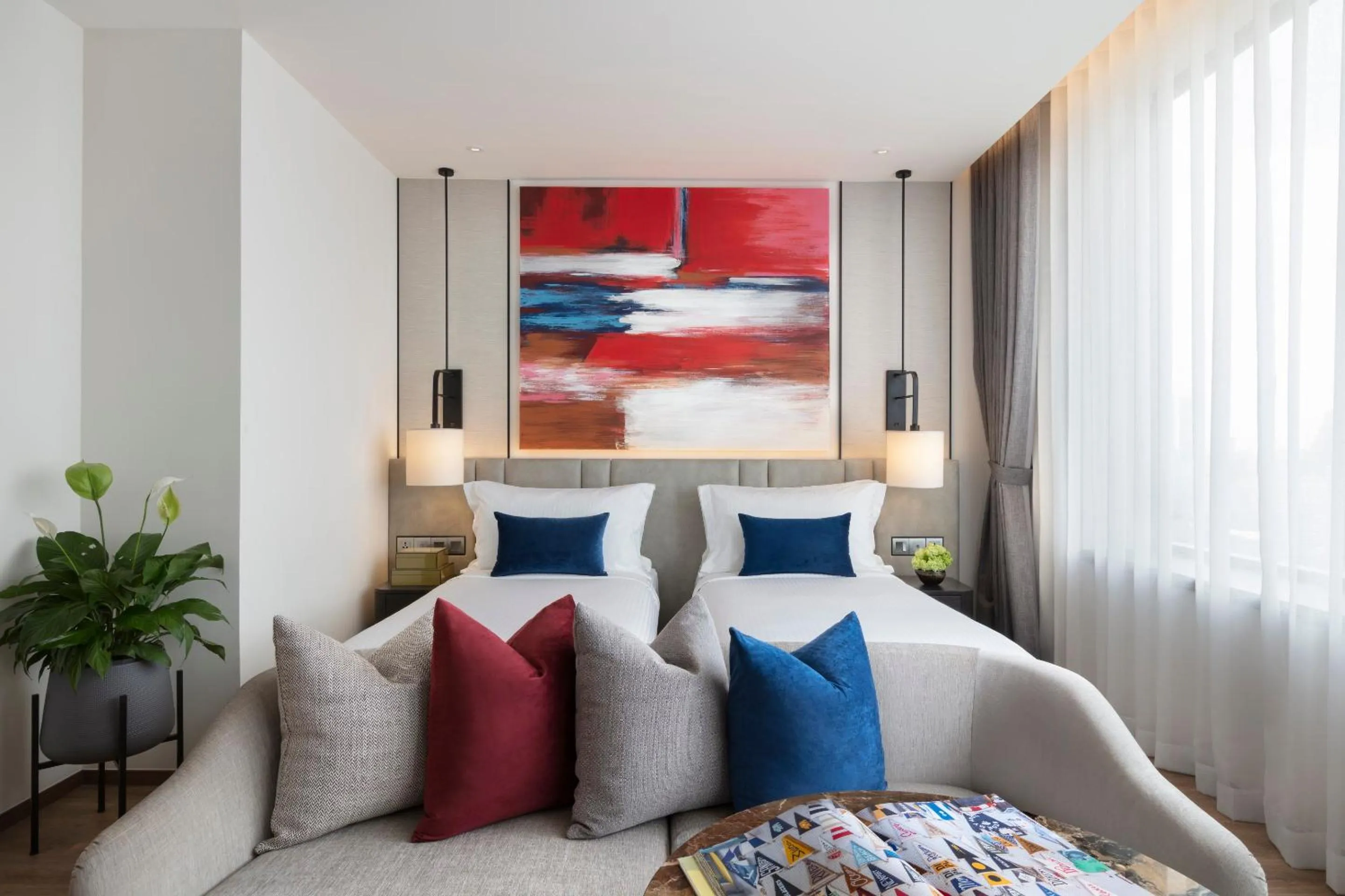 Bedroom, Bed in Ascott Embassy Sathorn Bangkok